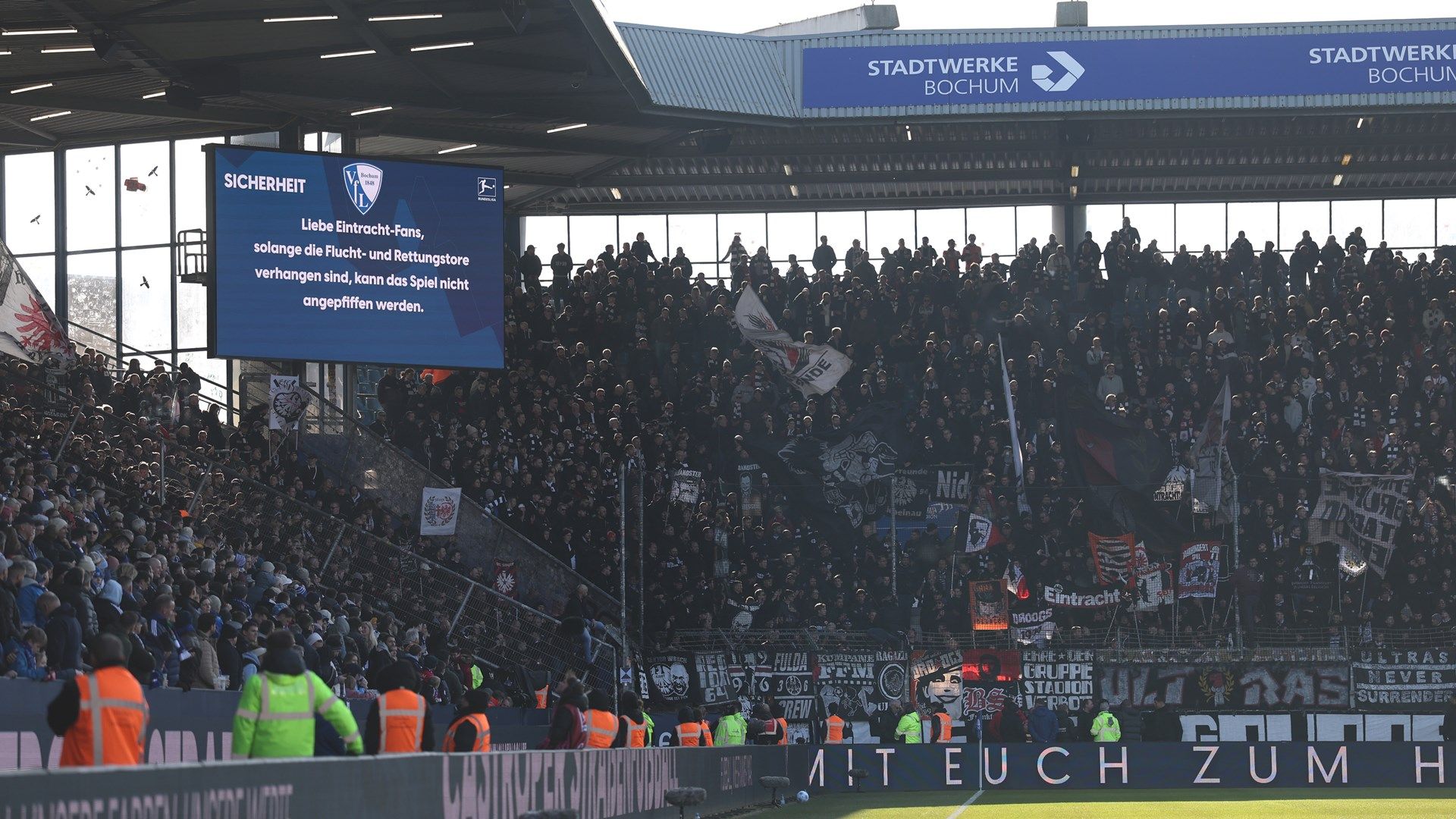 Eintracht Frankfurt fans VfL Bochum 2025