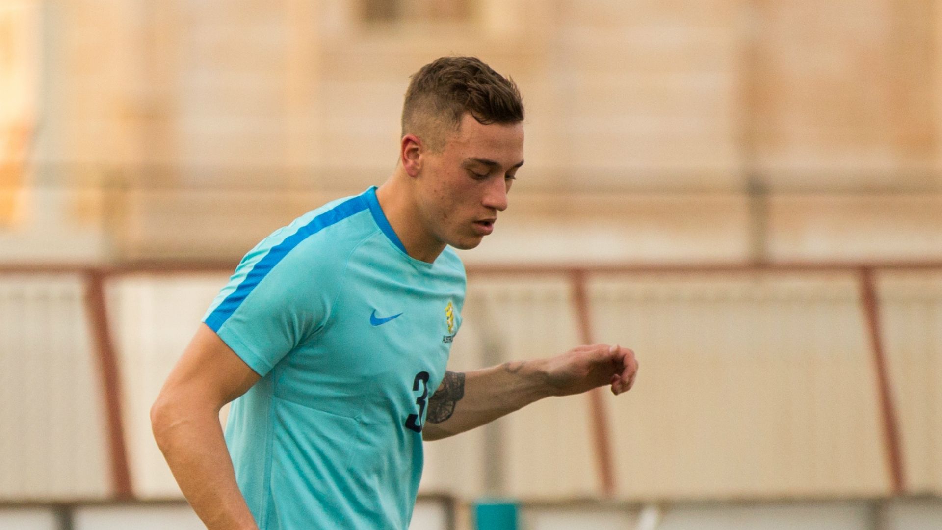 Alex Gersbach Australia World Cup qualifying 04102016