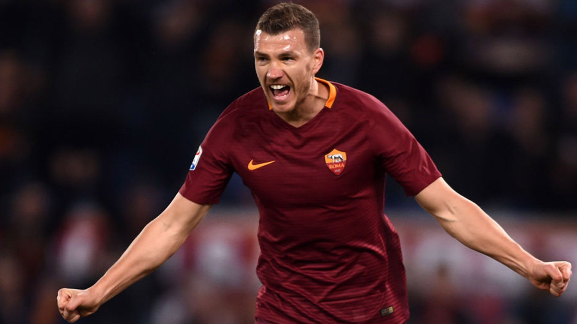 Edin Dzeko Roma