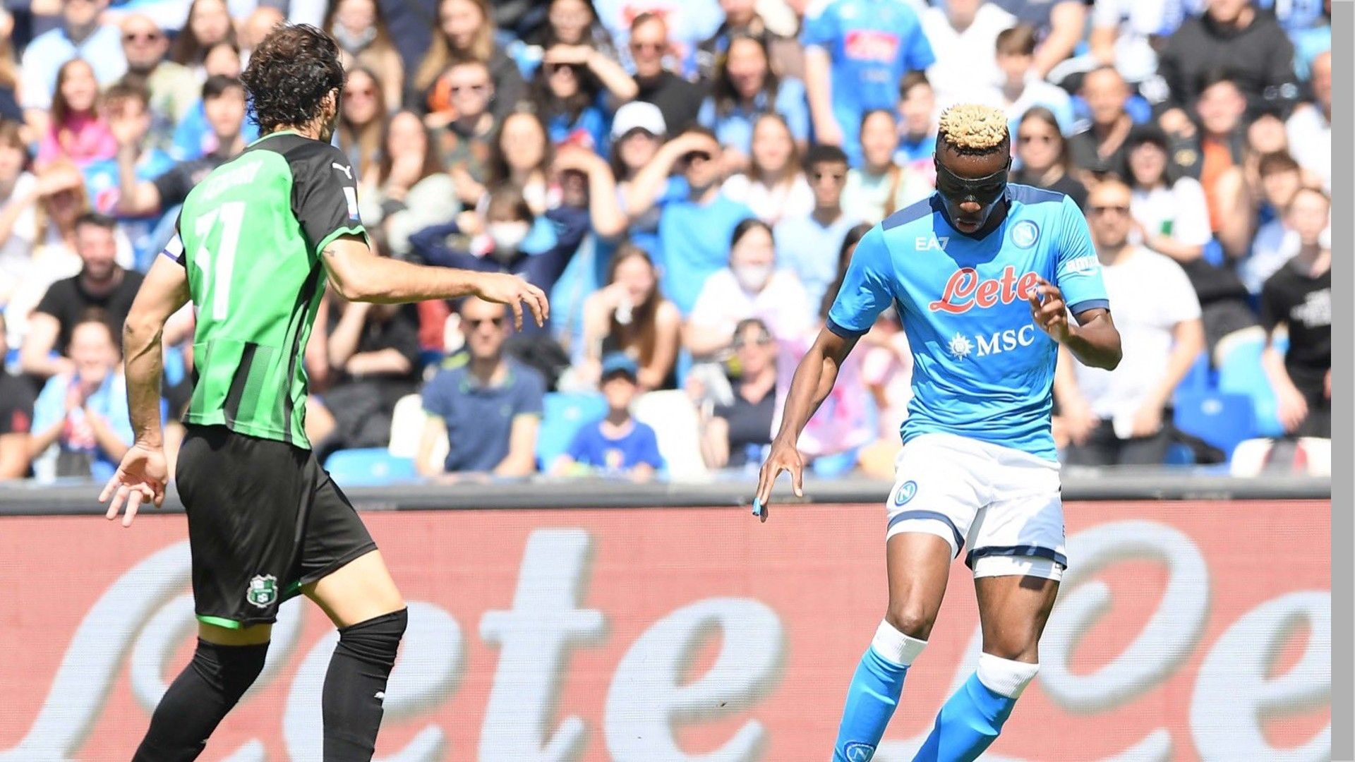 Victor Osimhen Napoli 2022.