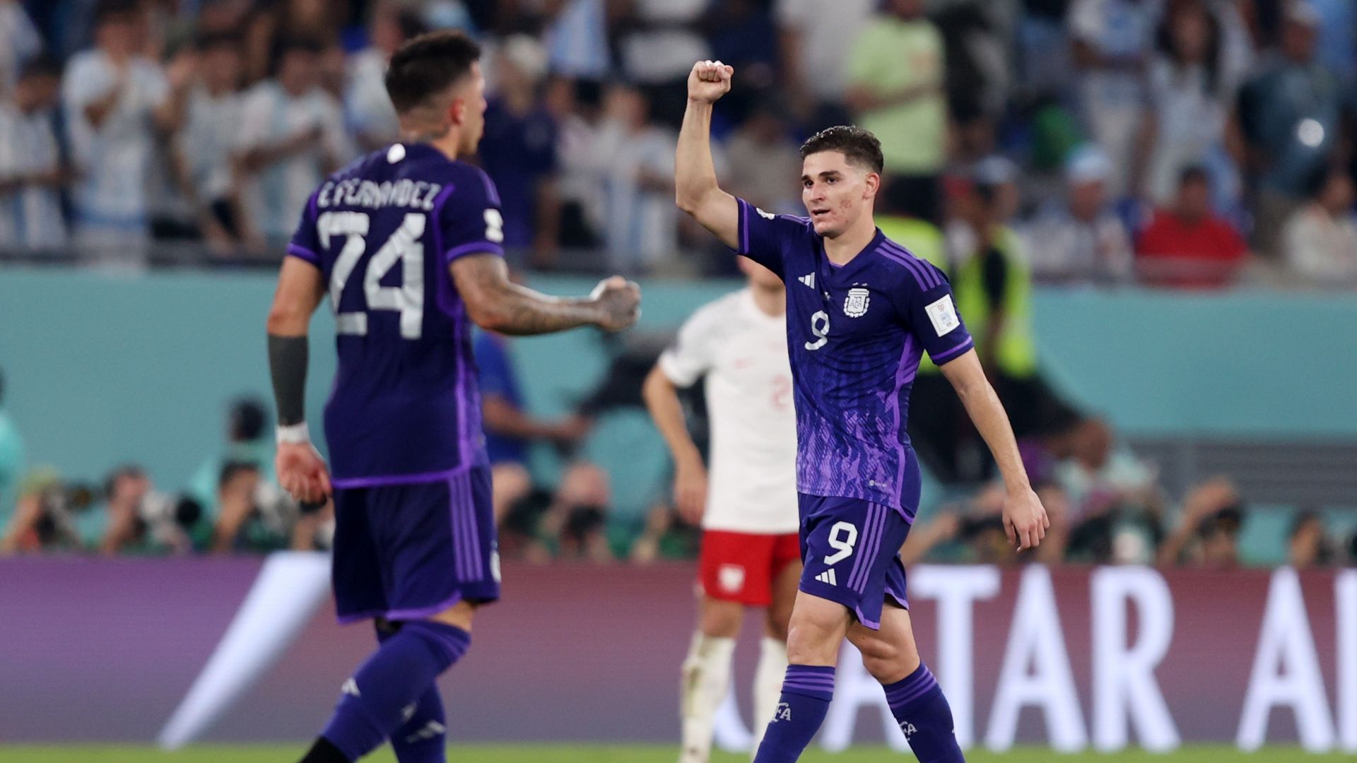 Julián Álvarez Argentina Polonia