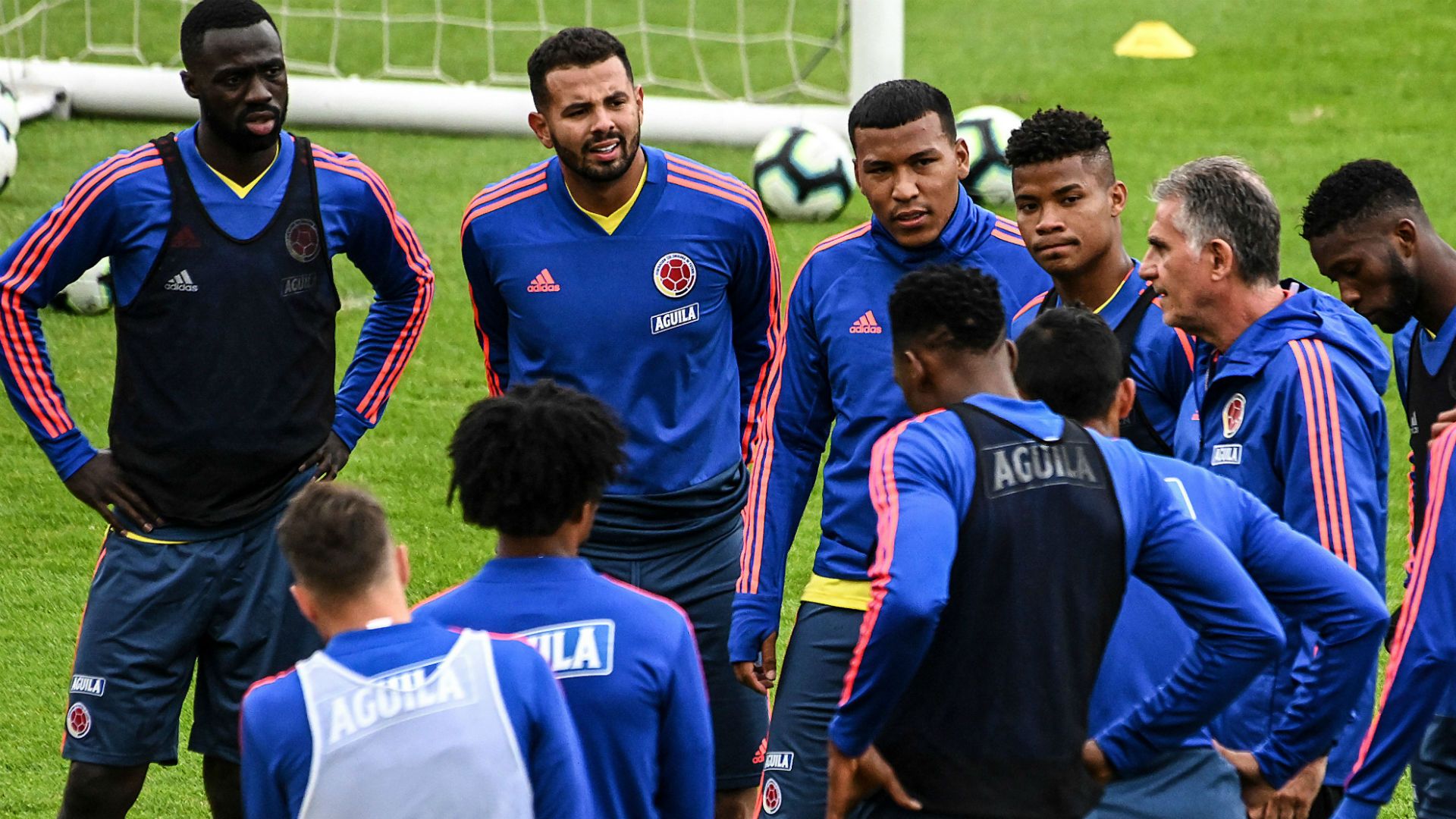 Entrenamiento Colombia Carlos Queiroz 2019