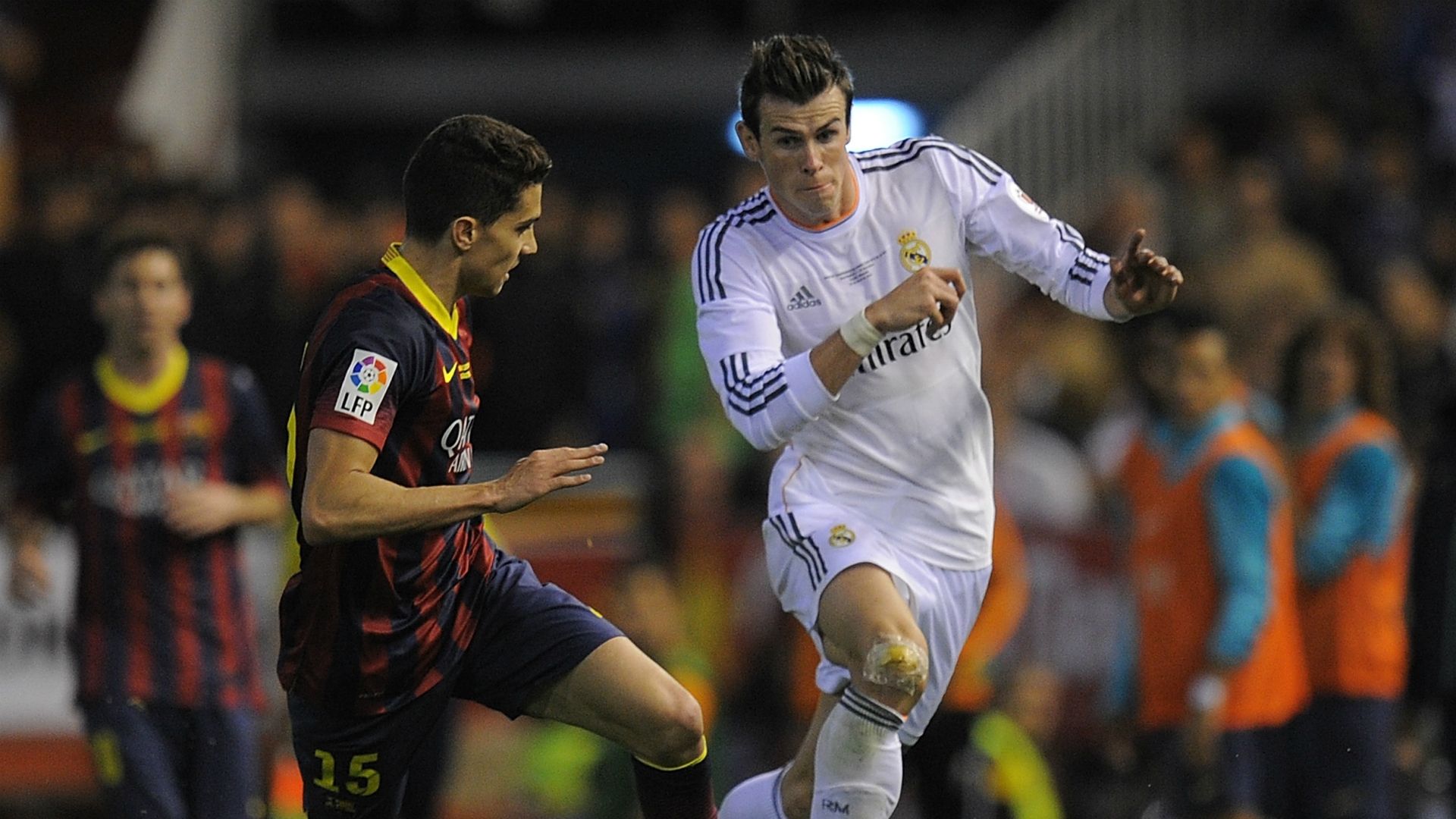 Gareth Bale Marc Bartra Copa del Rey final