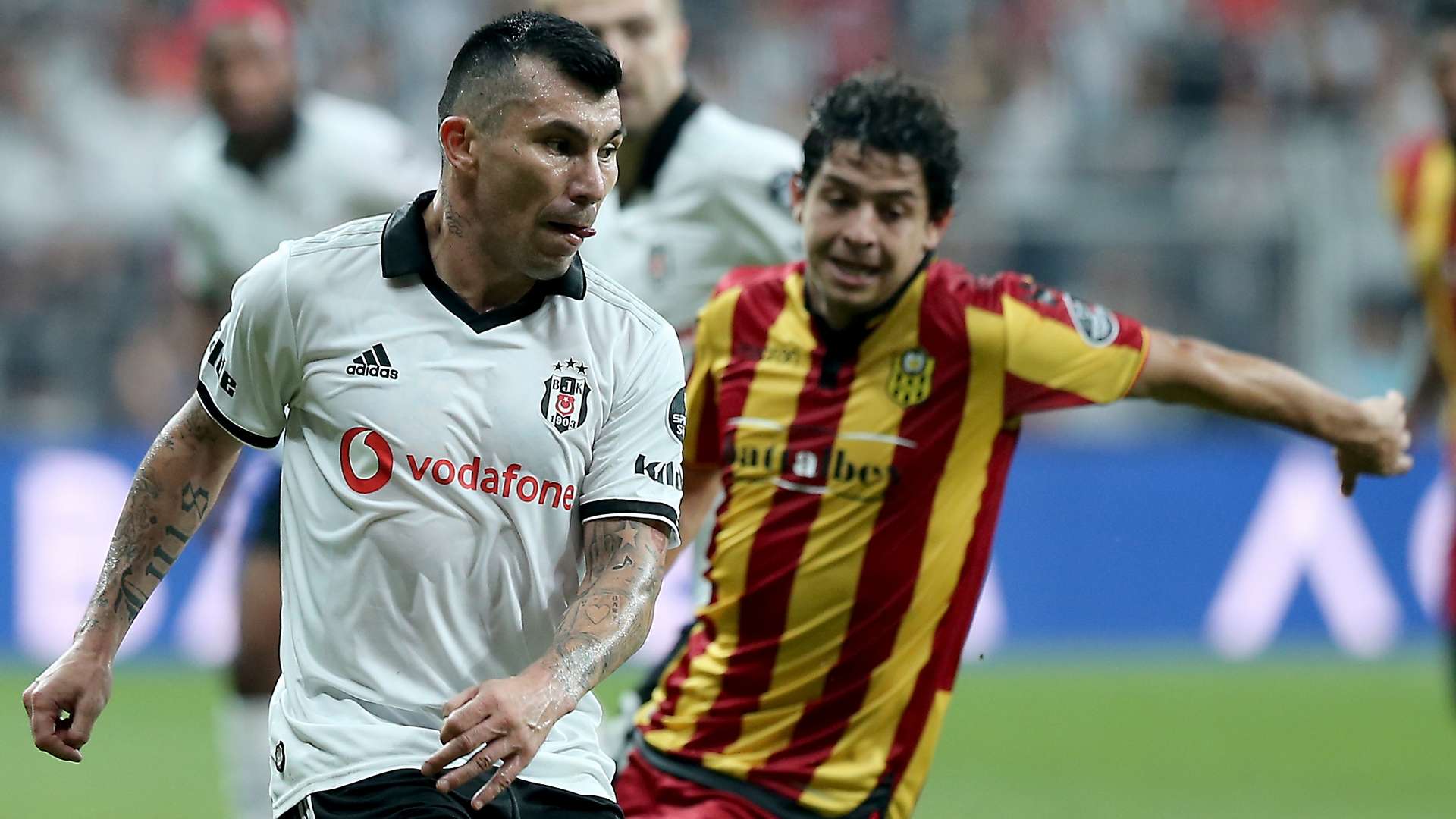 Gary Medel Guilherme Besiktas Yeni Malatyaspor STSL