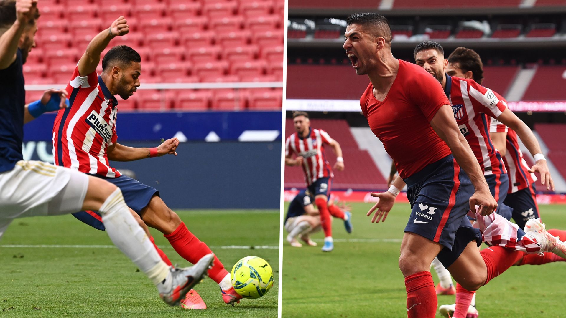 Renan Lodi Luis Suarez Atletico Madrid LaLiga 16052021