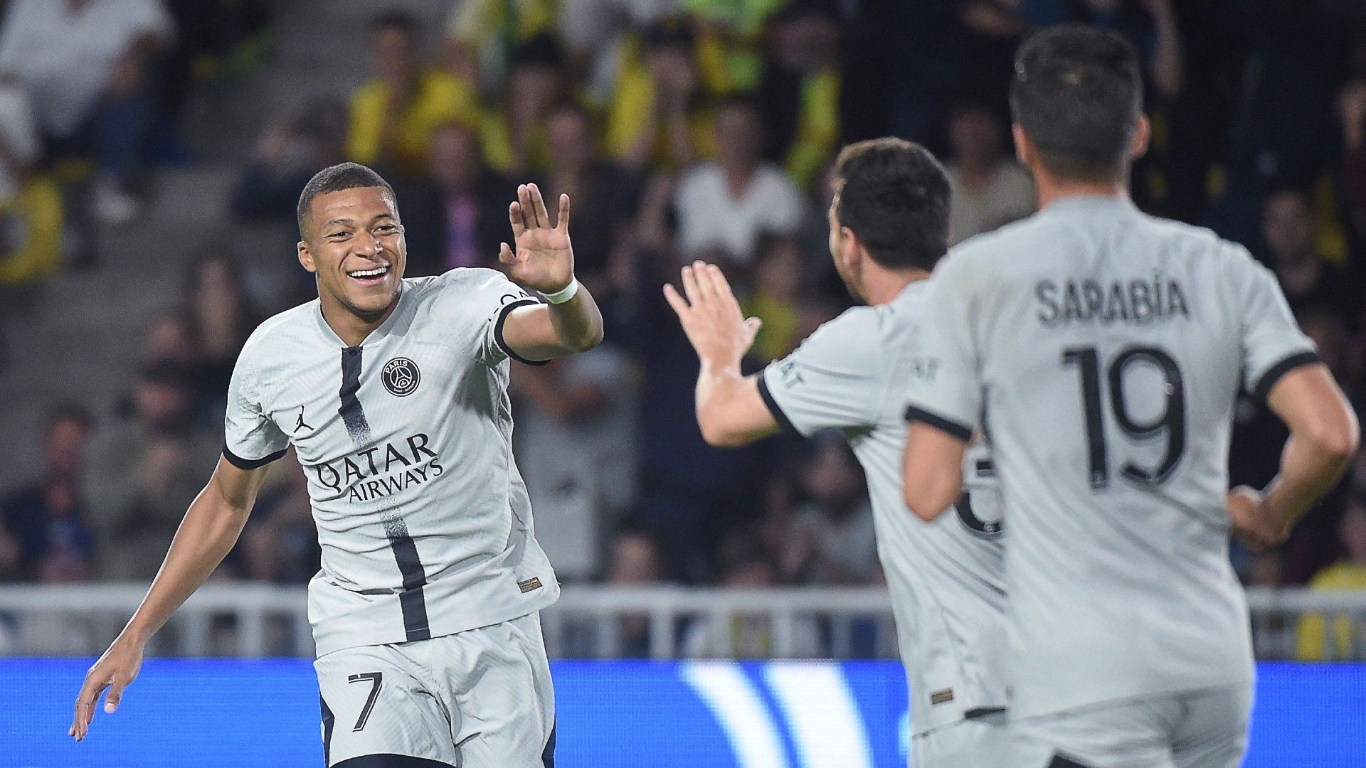 PSG Nantes 2022-23 Kylian Mbappe 