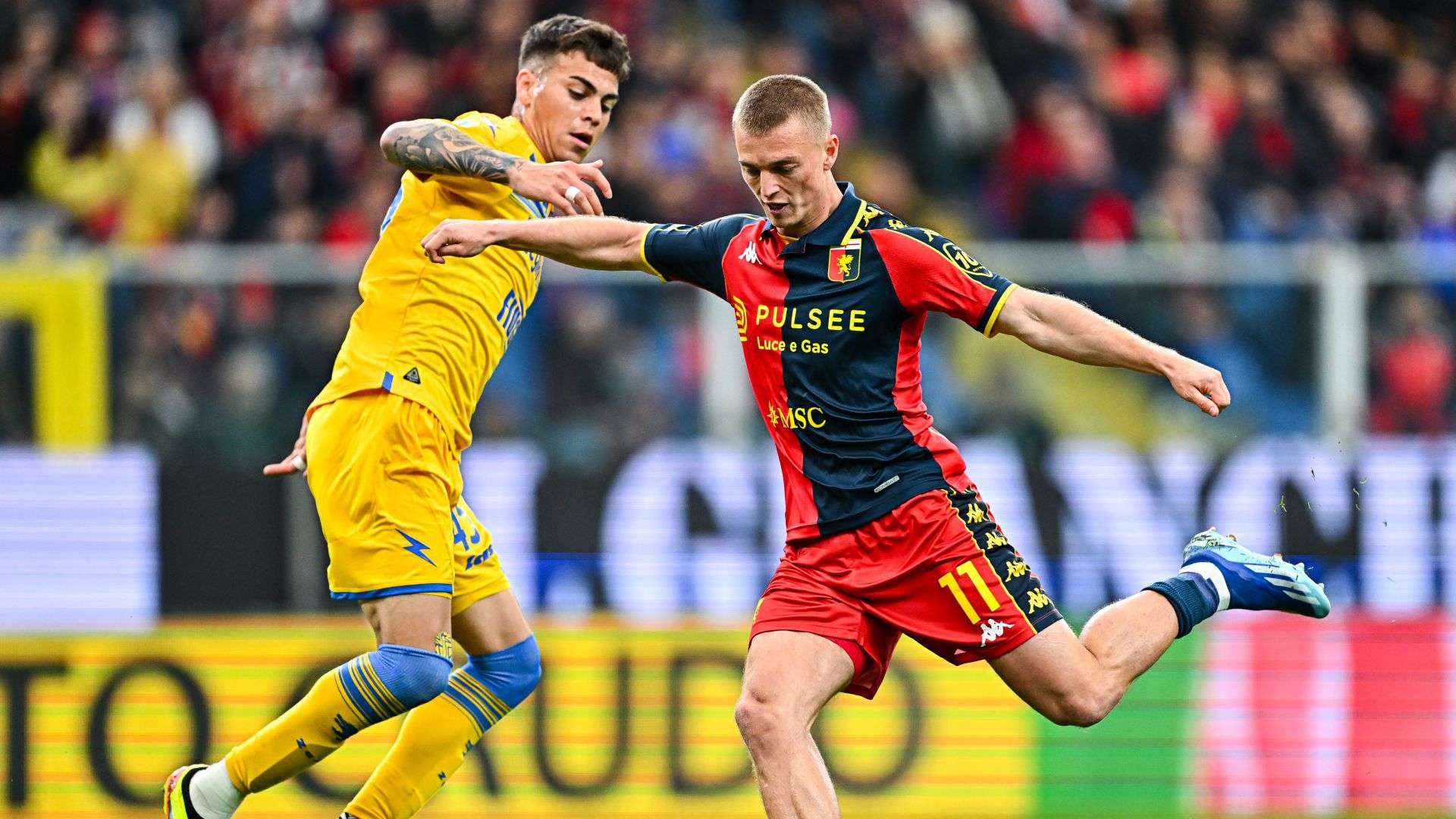 Albert Gudmundsson Genoa Frosinone Serie A