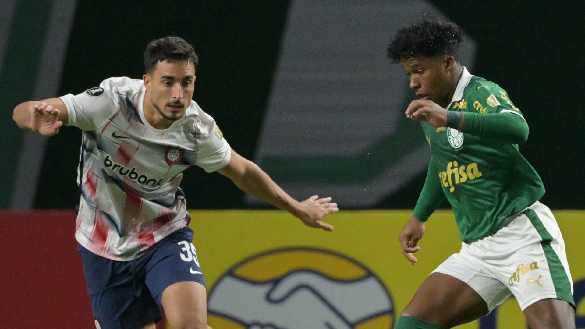 gonzalo lujan endrick san lorenzo palmeiras copa libertadores 2024