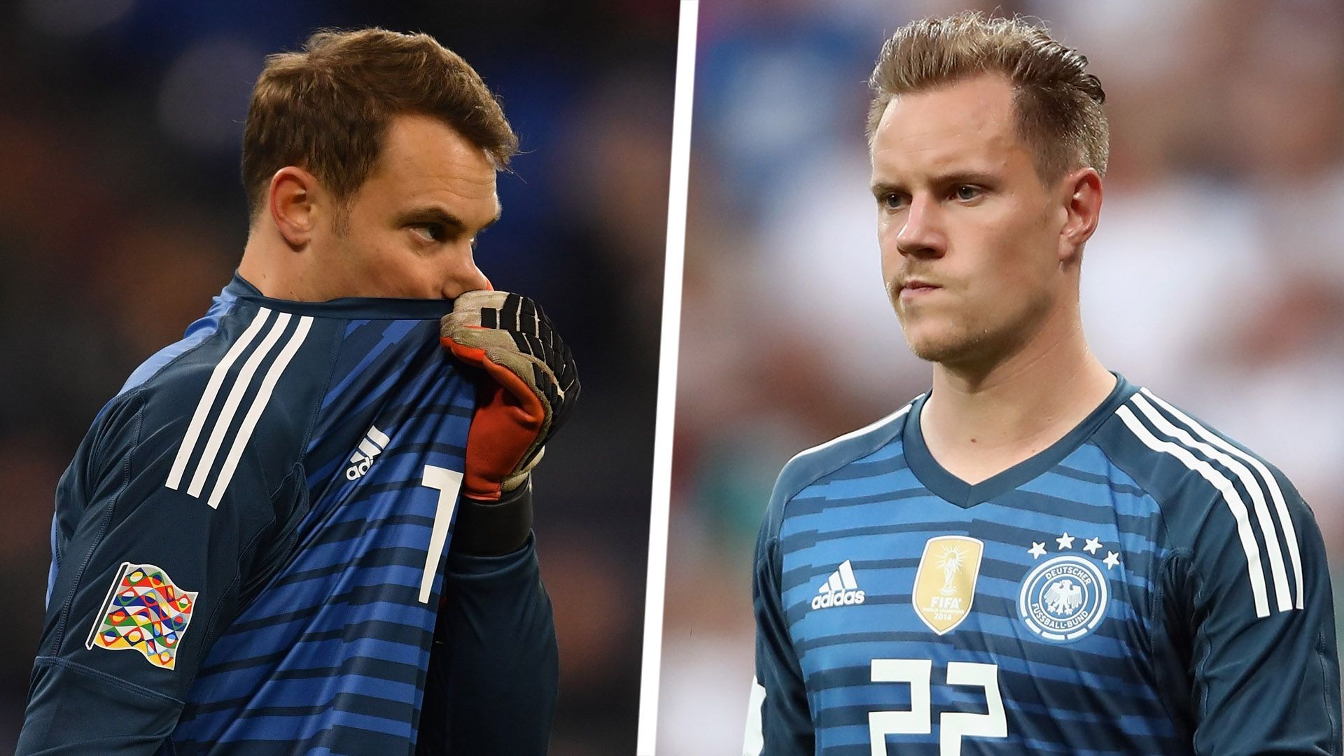 Manuel Neuer Marc-Andre ter Stegen Germany Split