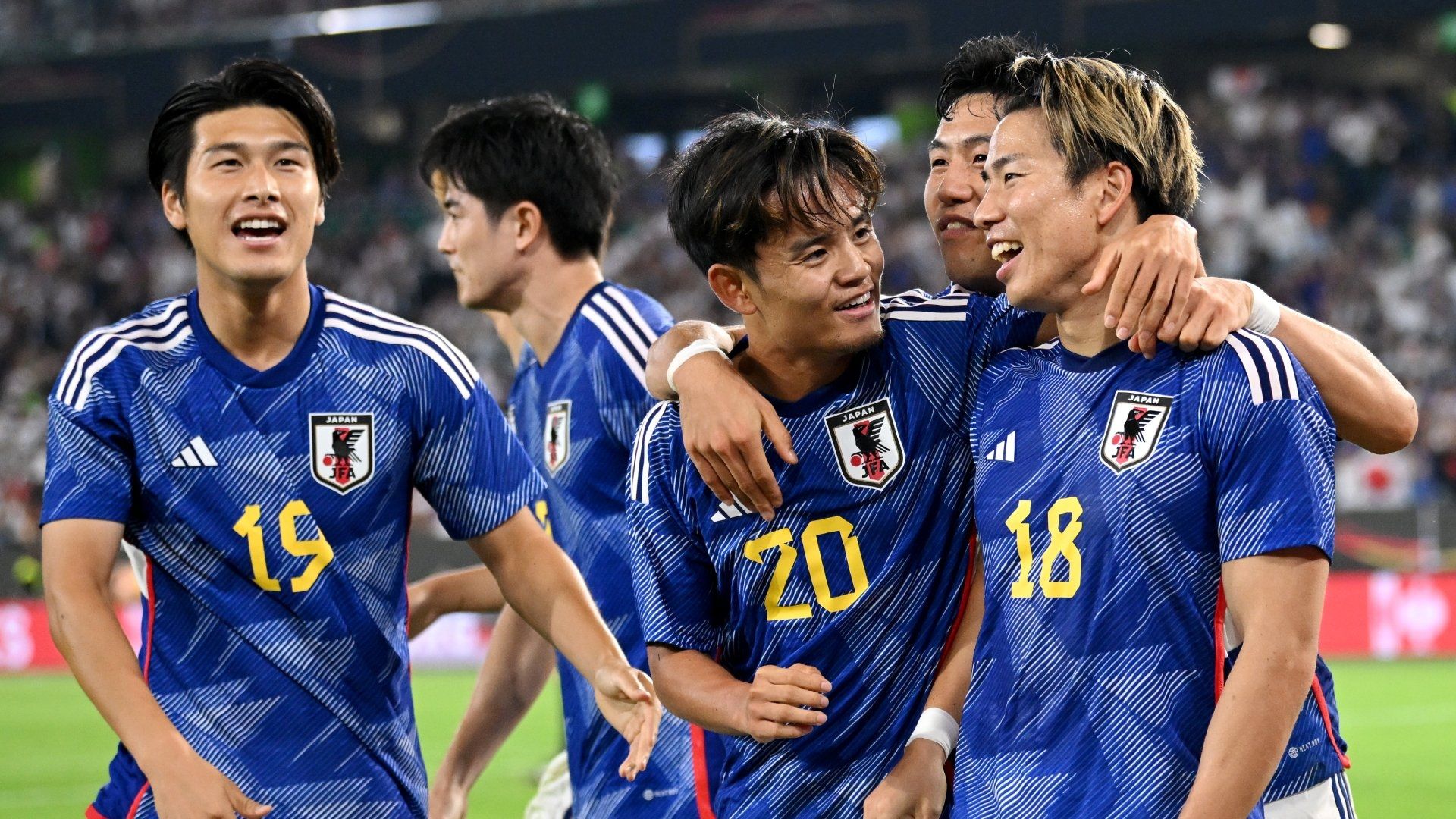 Japan celebrate Germany 2023