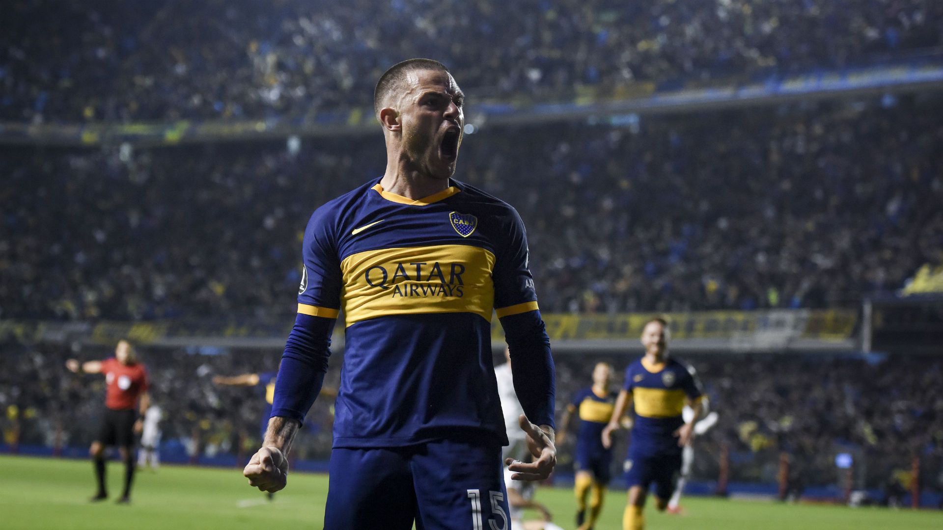 Nahitan Nandez Boca Athletico Paranaense Copa Libertadores 31072019