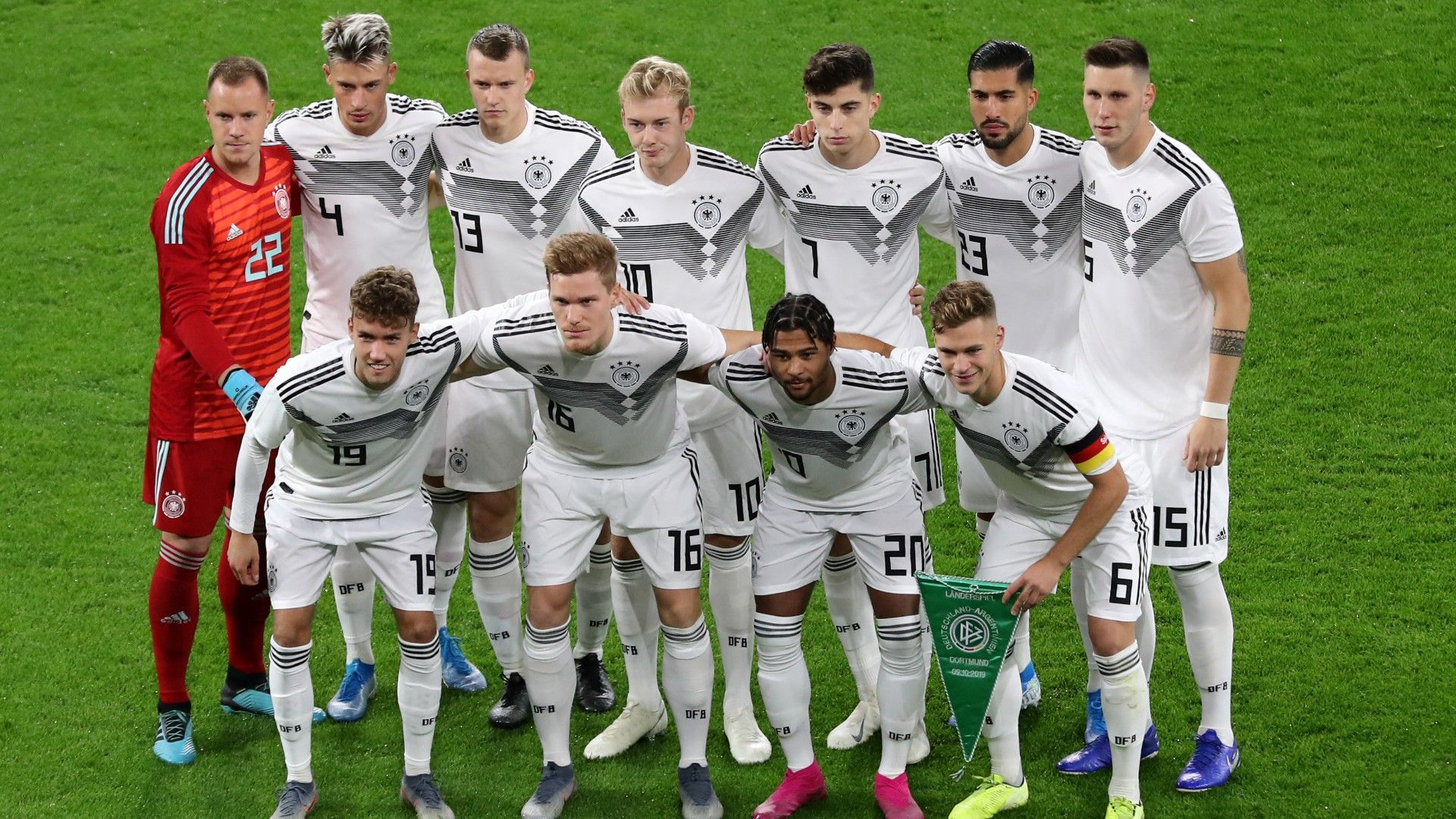 Alemania vs. Argentina amistoso 2019