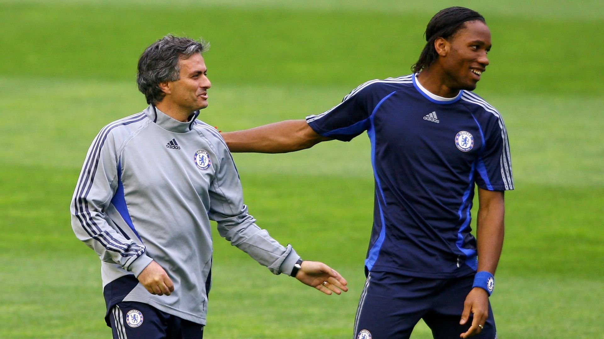 Jose Mourinho & Didier Drogba