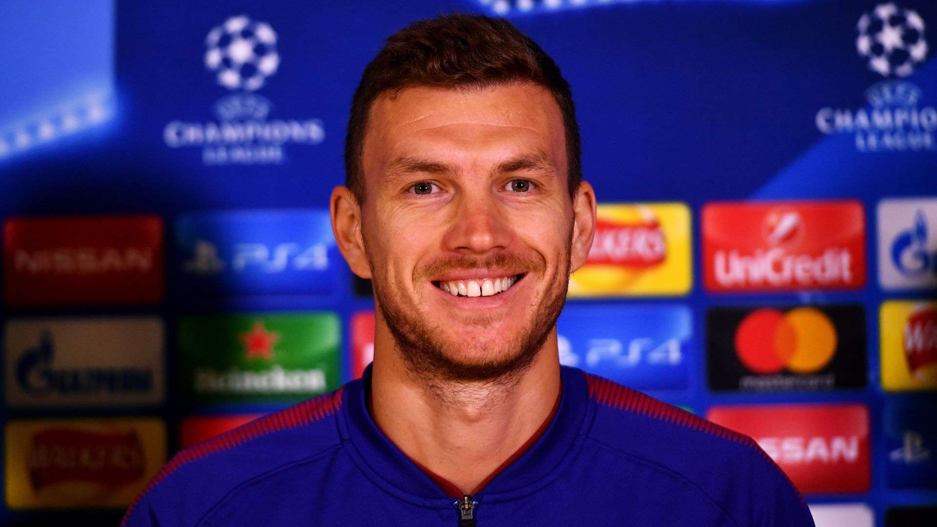 Edin Dzeko - Roma Champions League