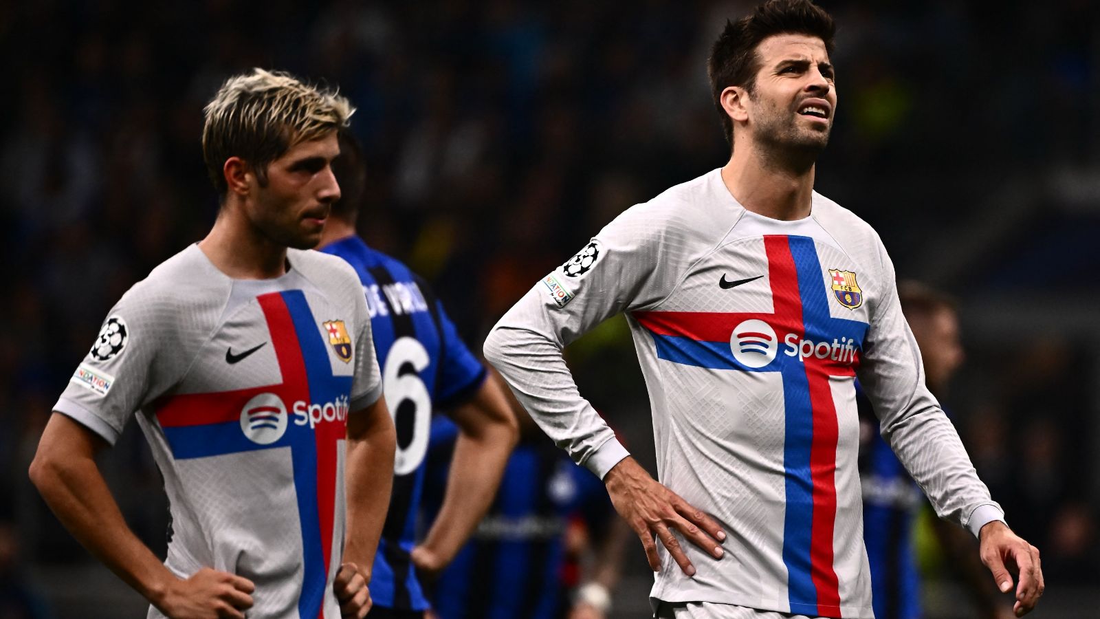 Sergi Roberto Inter Barcelona Champions League 2022-23