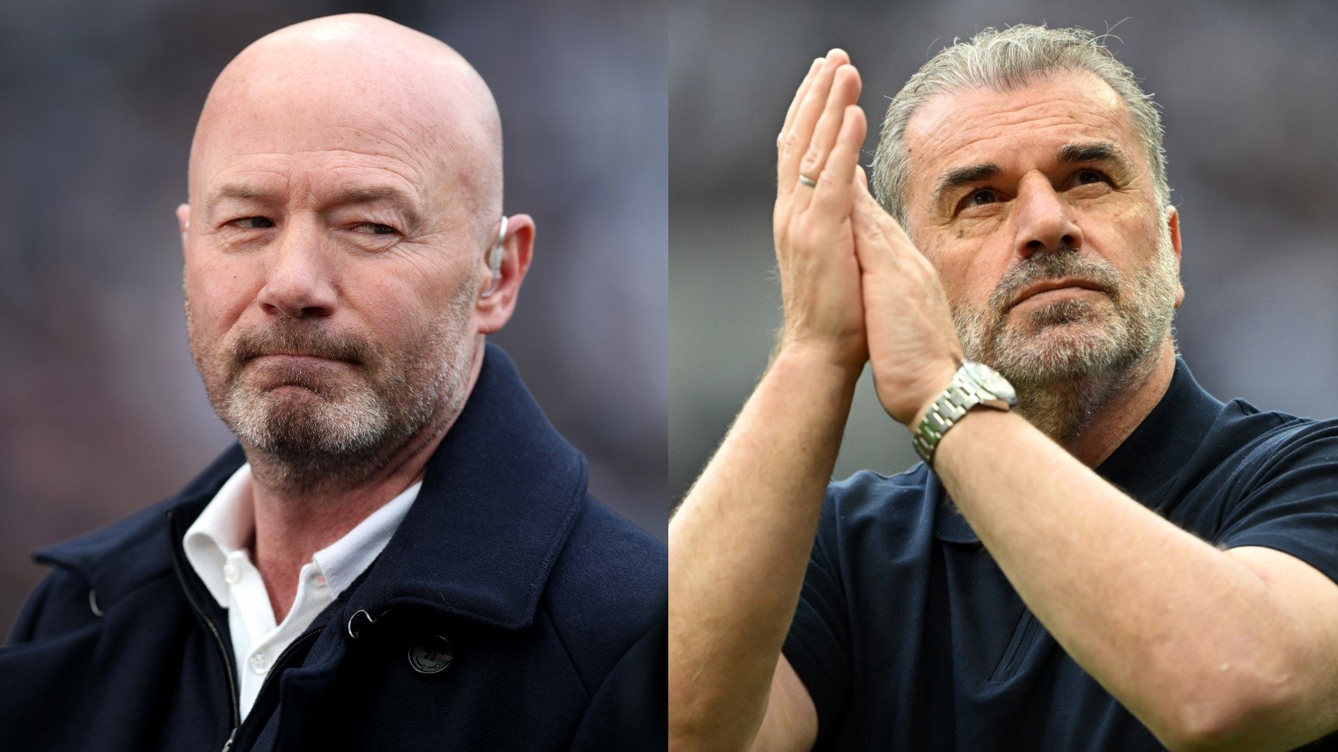 Alan Shearer Ange Postecoglou Spurs