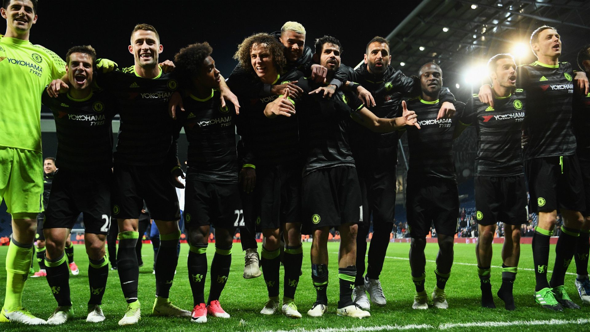 Chelsea celebrate