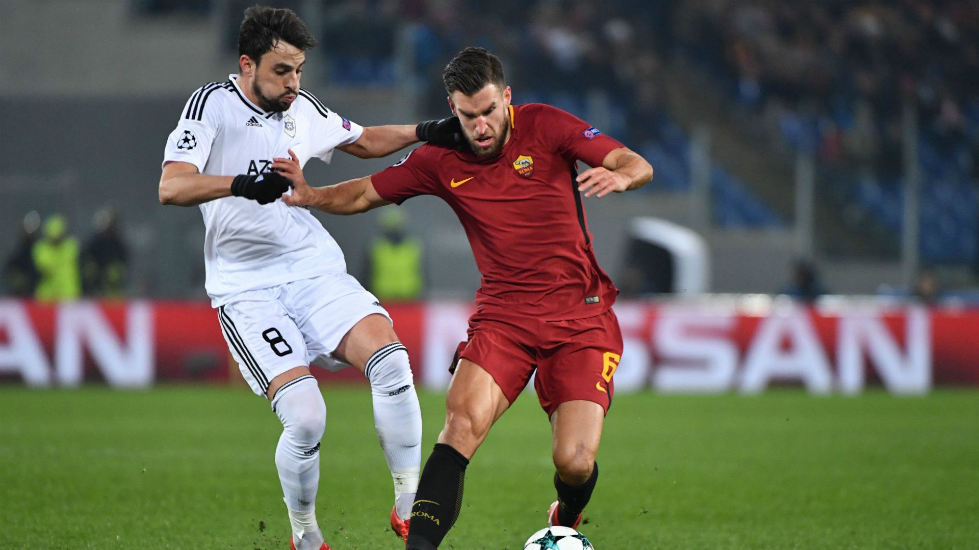 Roma Qarabag Strootman 12052017