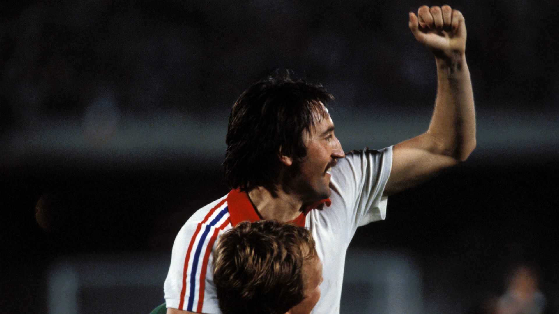 ONLY GERMAN Antonin Panenka CSSR Czech Republic European Championship 80 after Third places 21061980