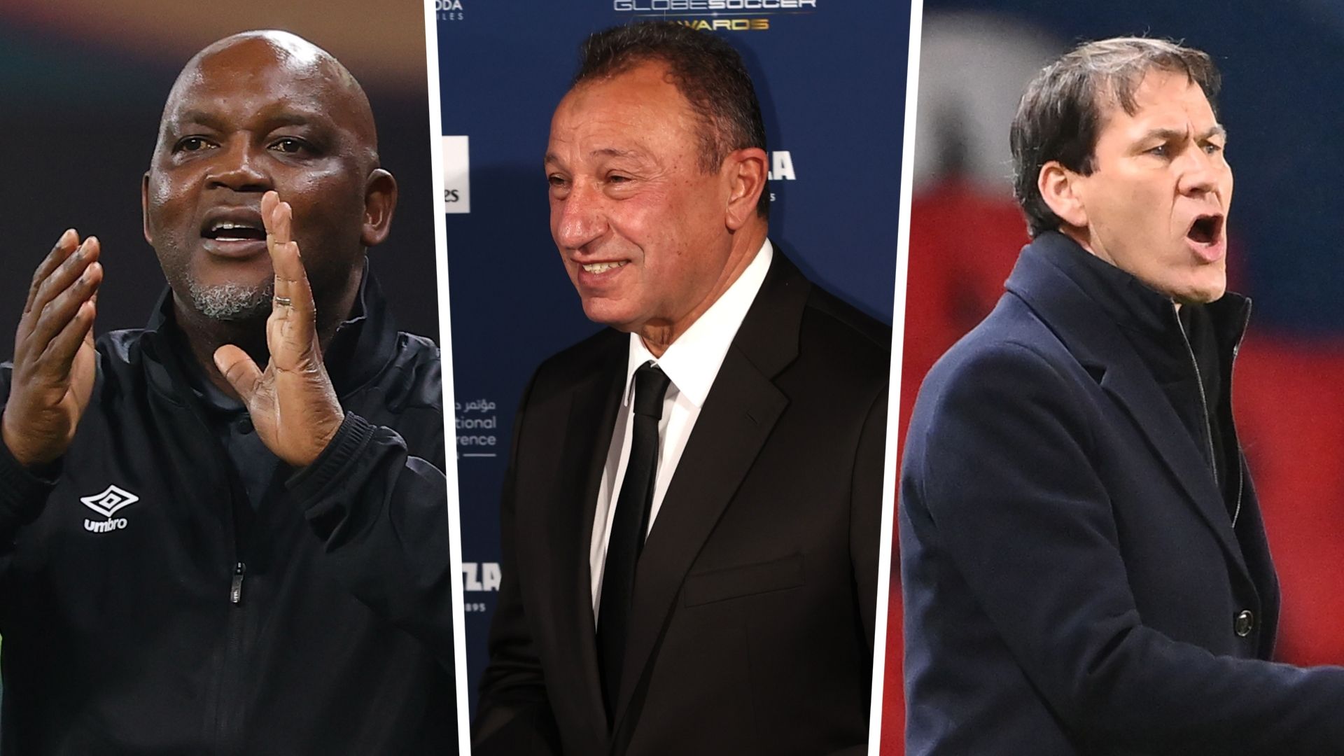 Pitso Mosimane Mahmoud El Khatib Rudi Garcia