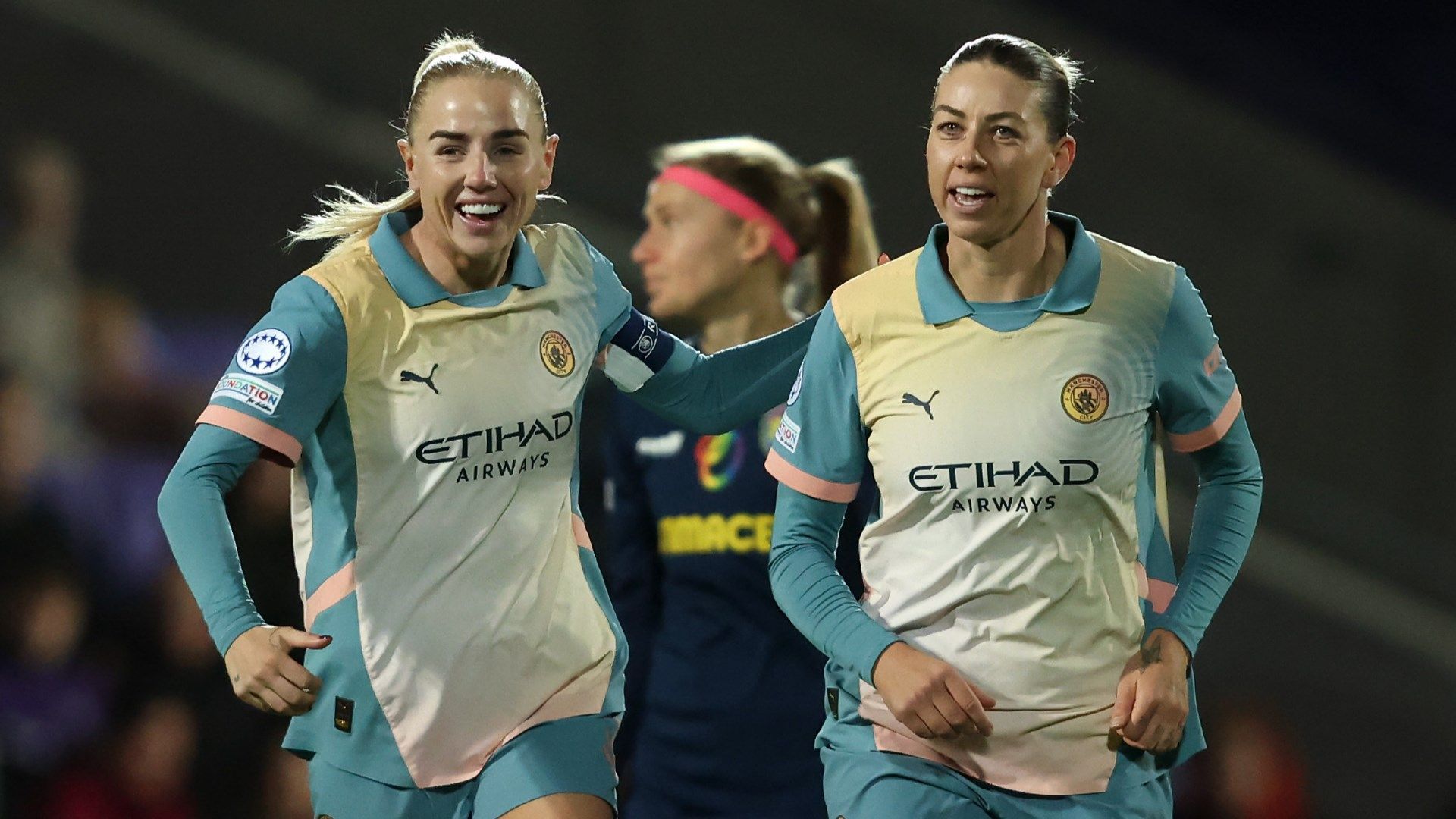 Alex Greenwood Alanna Kennedy Manchester City Women 2024-25