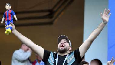 Lionel Messi juguete toy Argentina Croatia 2018