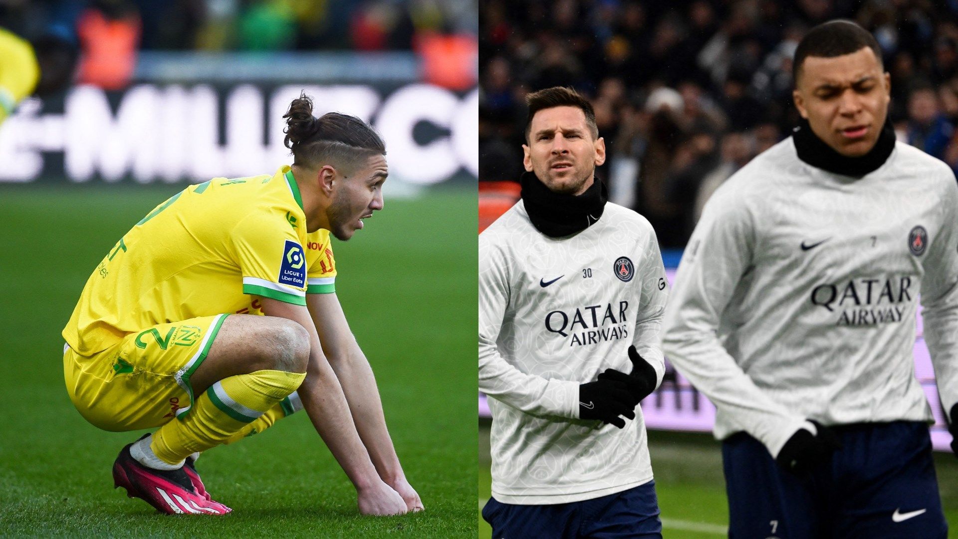 Hadjam & Messi & Mbappe