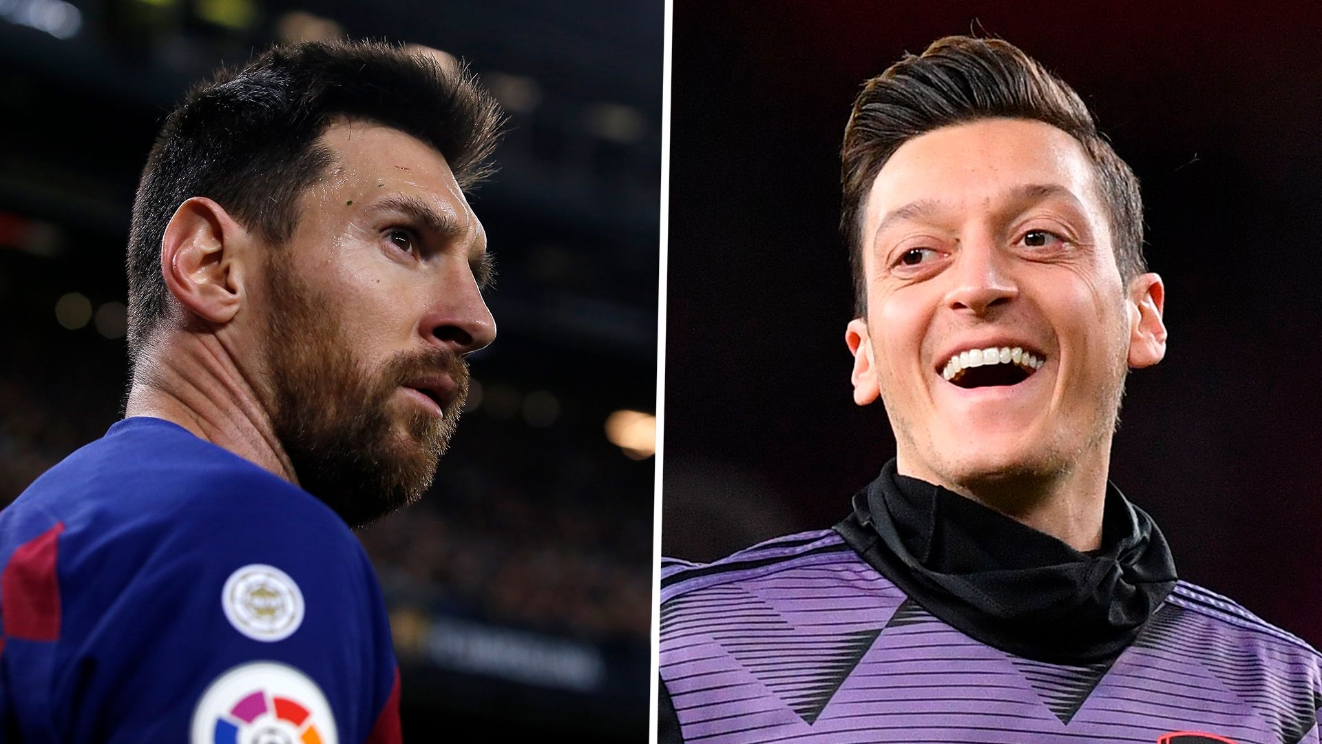 Lionel Messi, Mesut Ozil