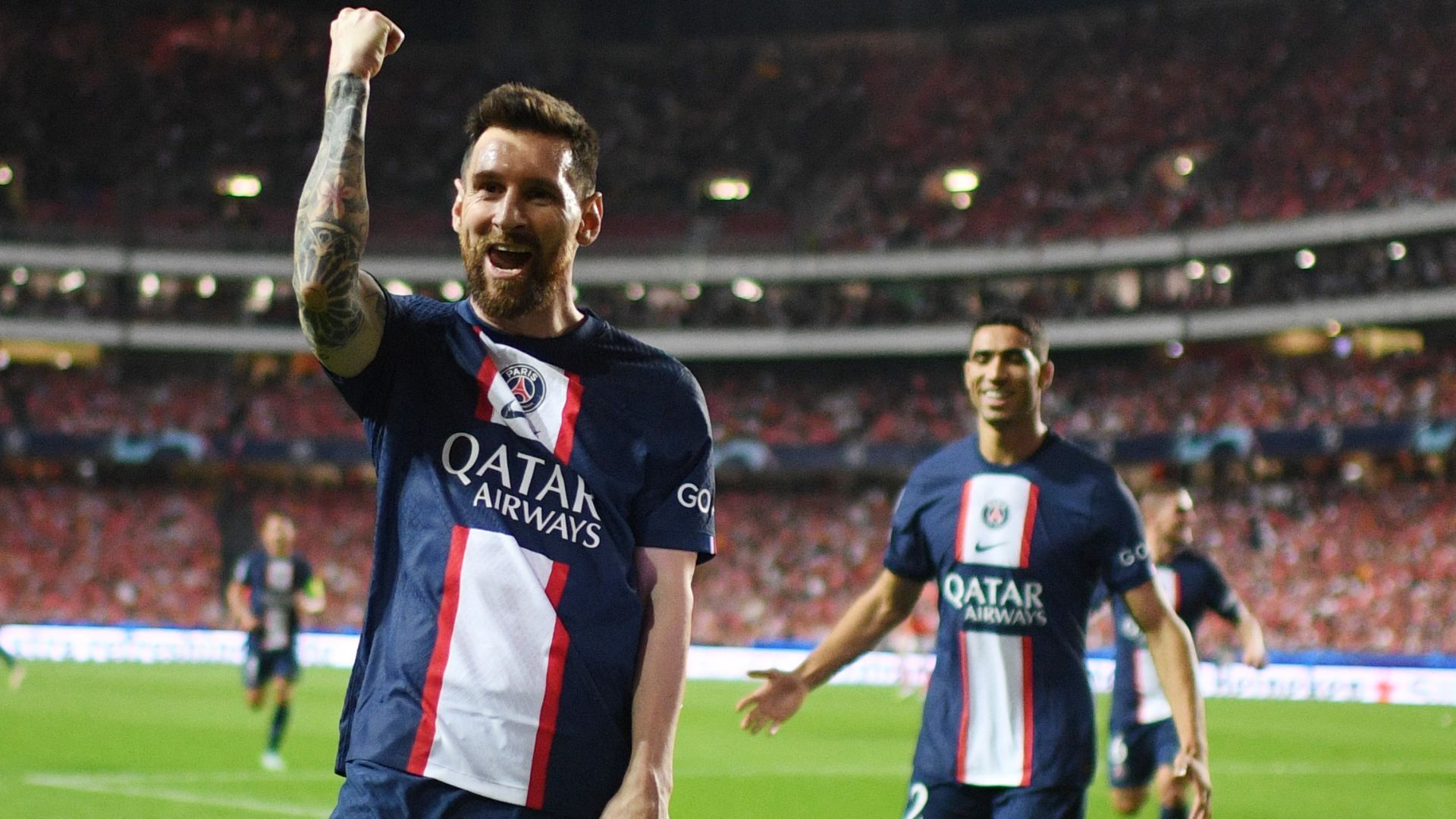 Messi Benfica PSG Champions League 05102022