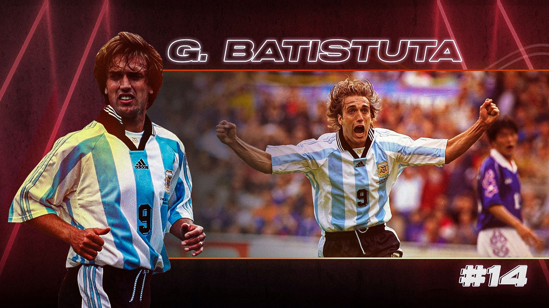 GOAL50 2022 Gabriel Batistuta GFX Ranking
