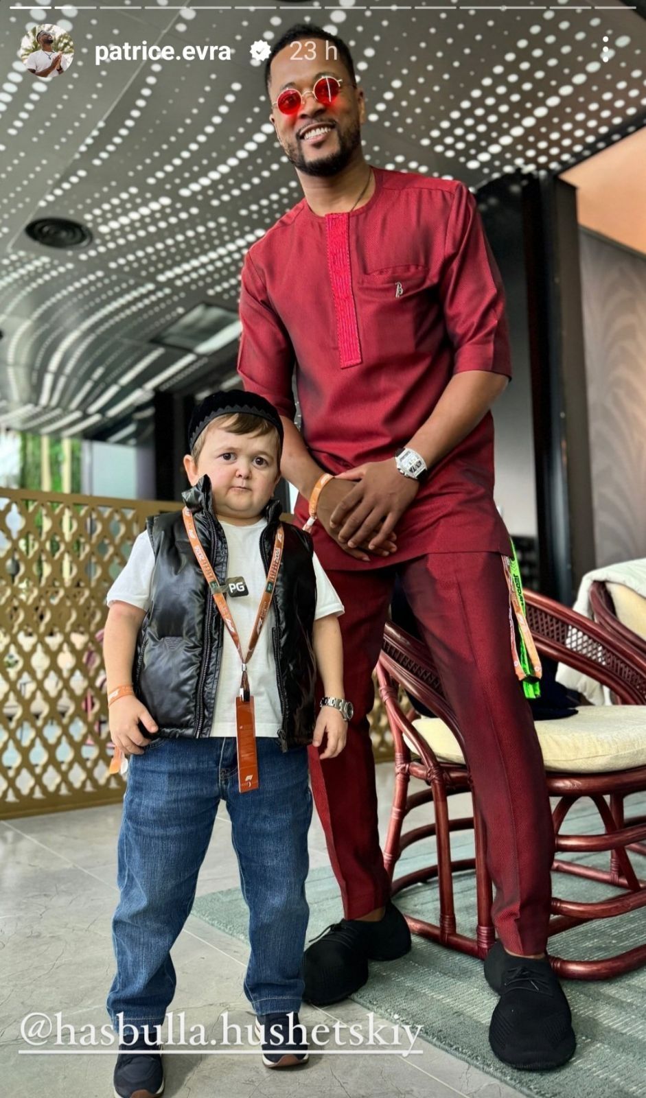 Patrice Evera Hasbulla