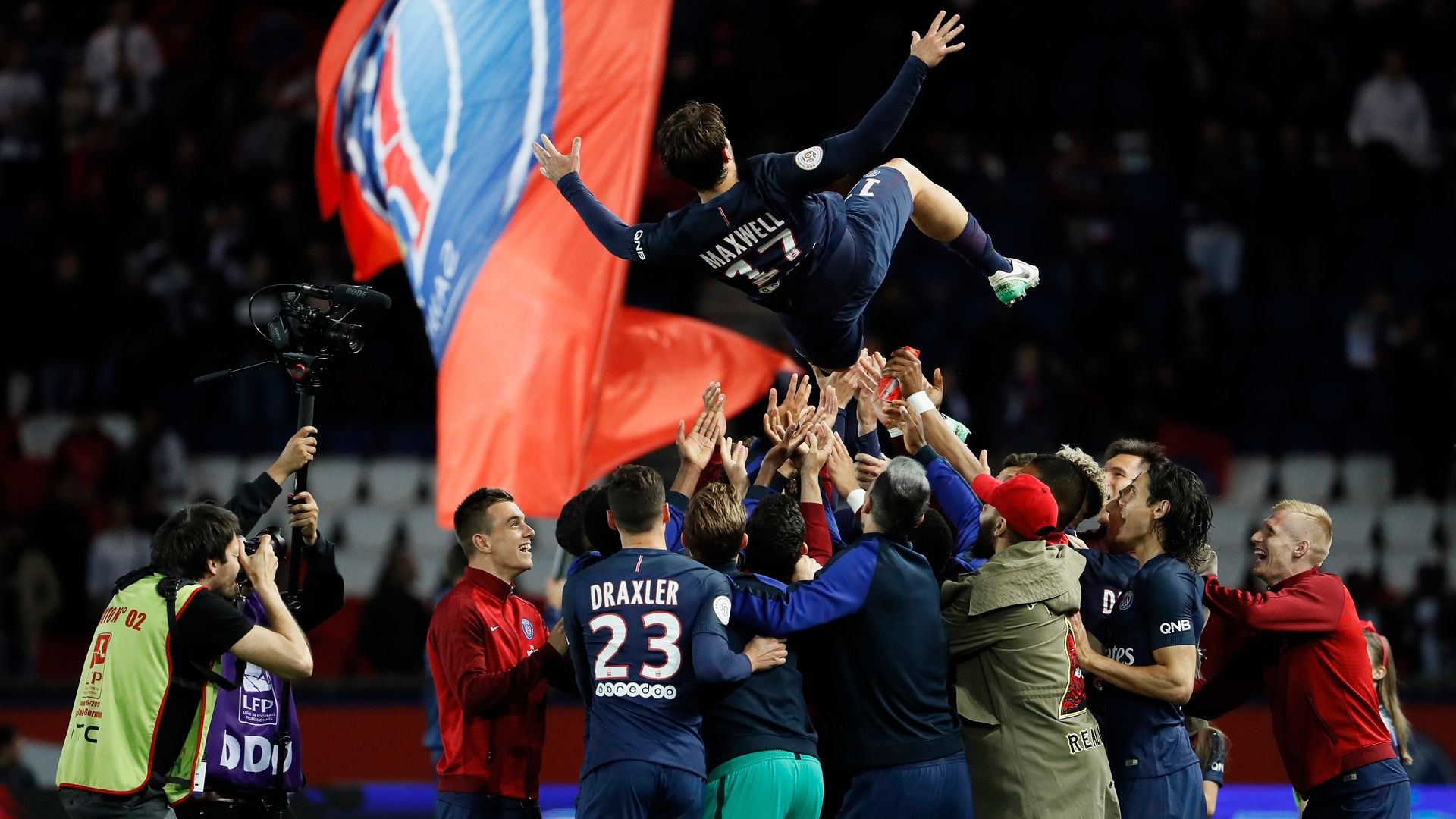 Maxwell PSG Caen Paris Ligue 1