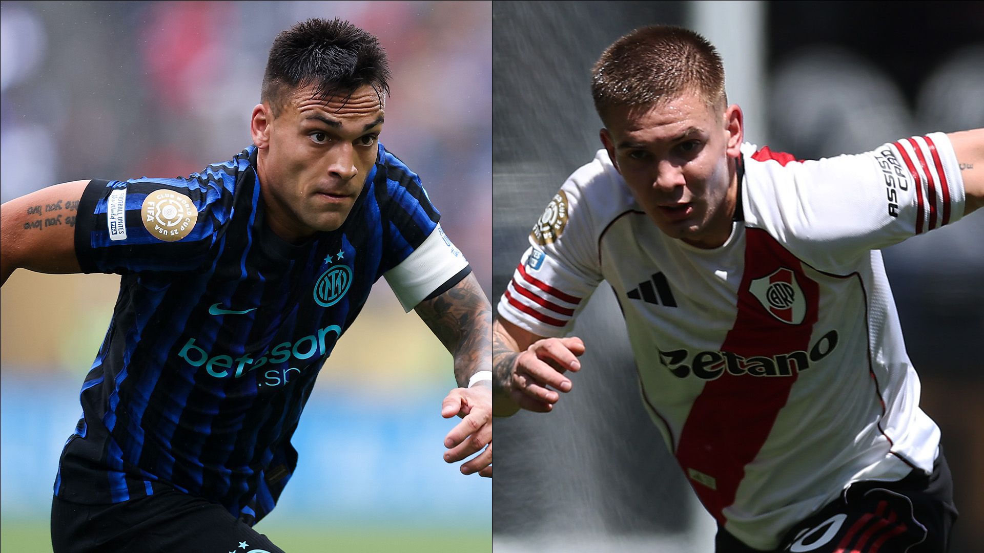 Lautaro Martinez Inter Franco Mastantuono River Plate