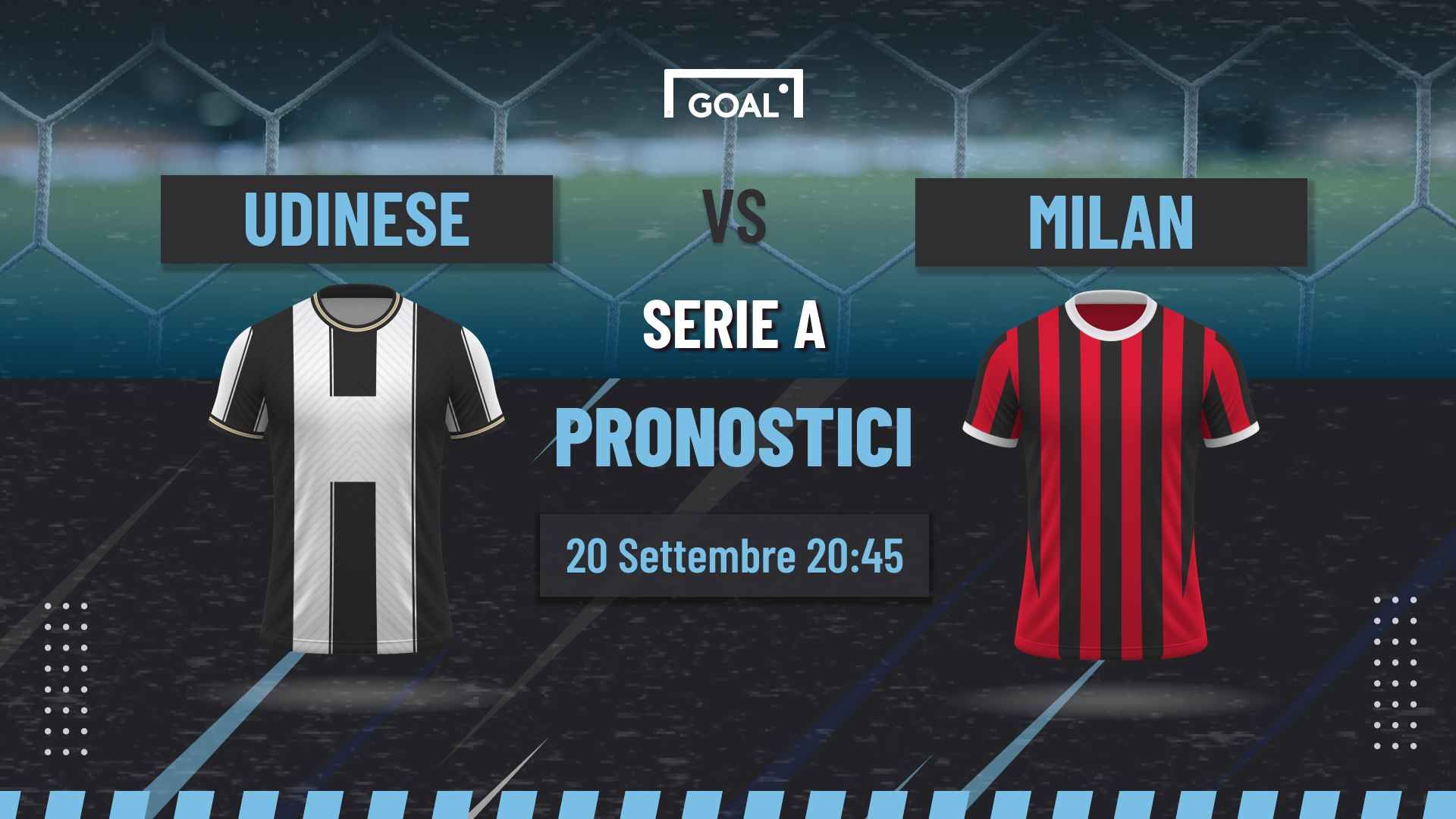 pronostici Udinese - Milan