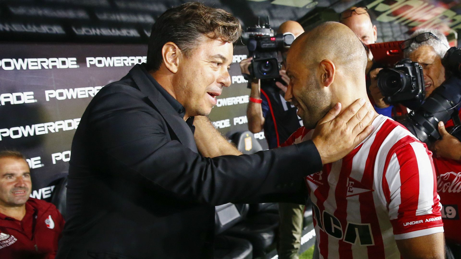 Marcelo Gallardo Javier Mascherano Estudiantes River Superliga 23022020