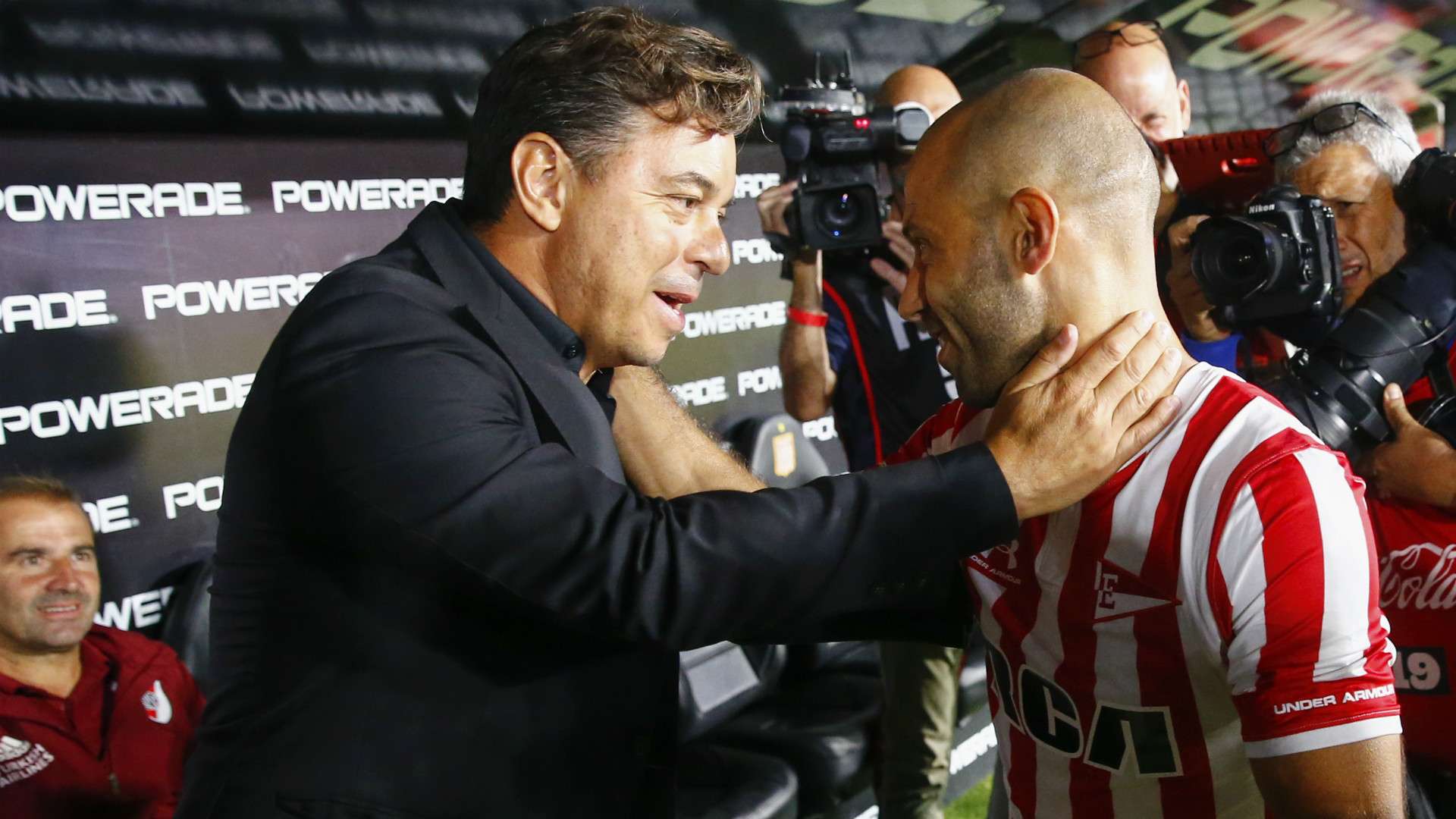 Marcelo Gallardo Javier Mascherano Estudiantes River Superliga 23022020