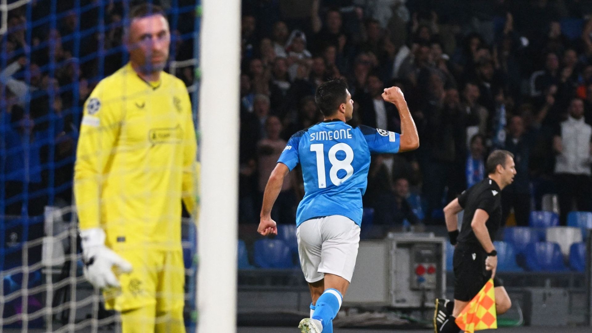 Giovanni Simeone Napoli Rangers Champions League