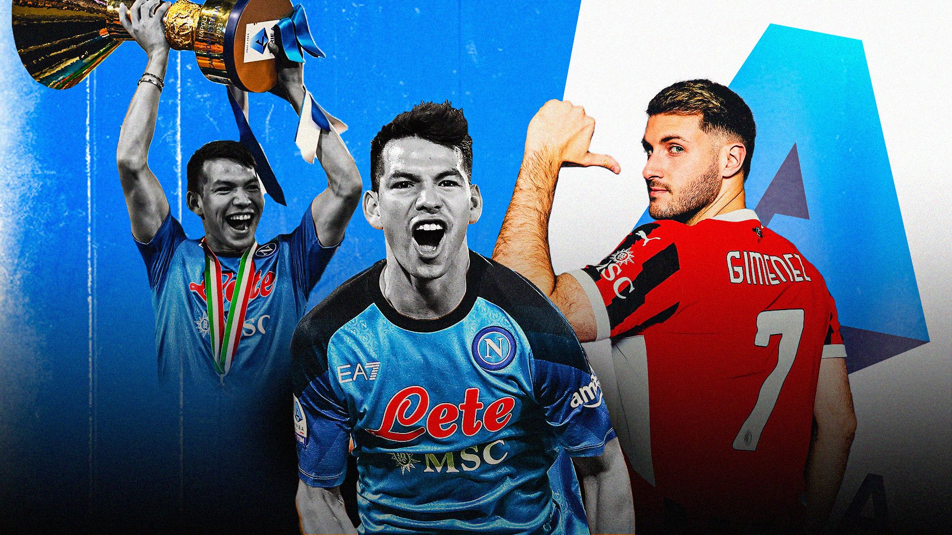 Santiago Gimenez Chucky Lozano GFX portada