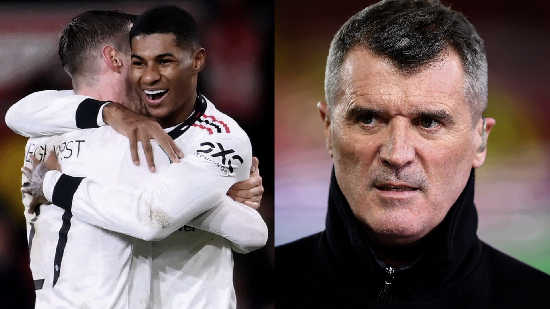 Marcus Rashford Roy Keane Man Utd 2022-23