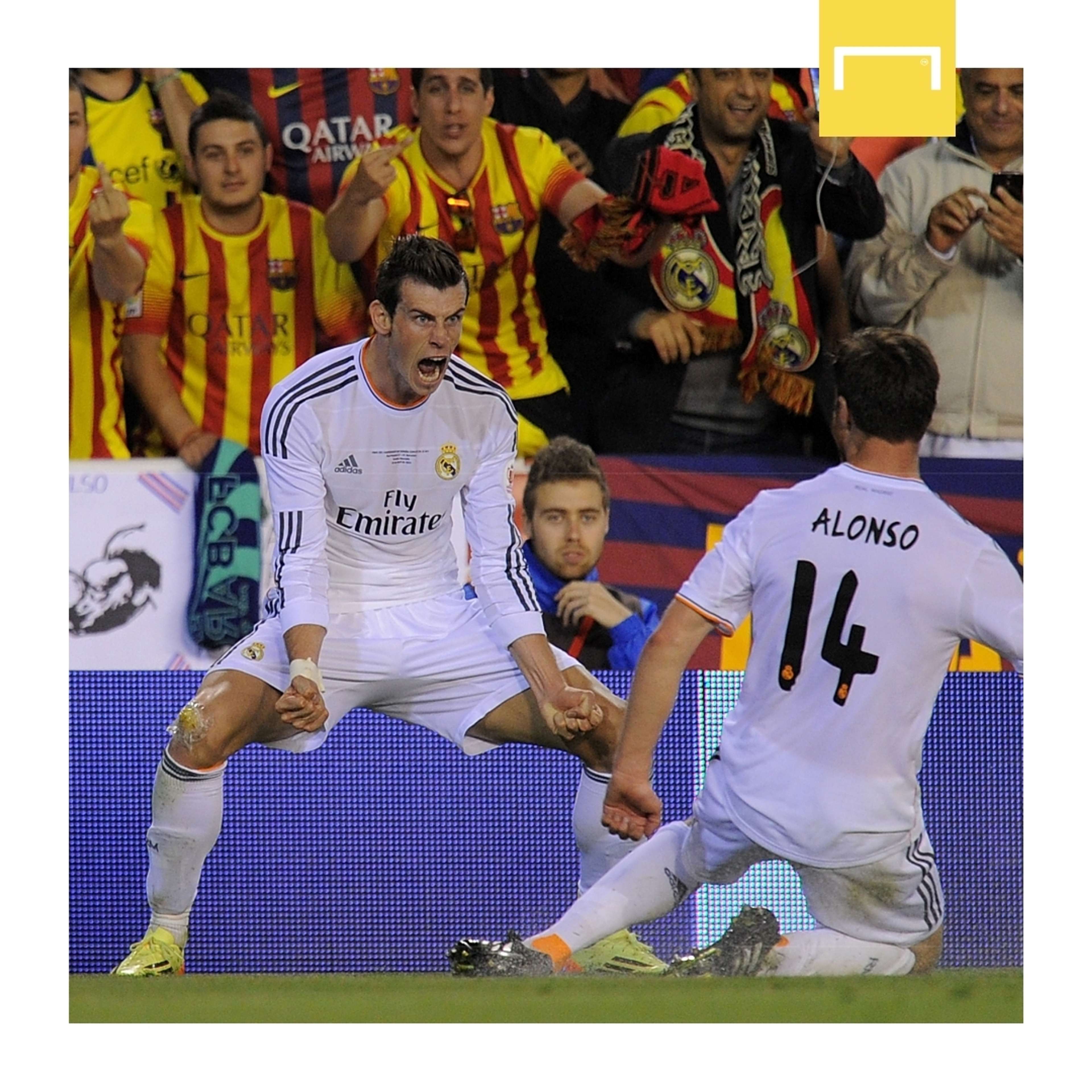 Gareth Bale Real Madrid Barcelona Copa del Rey Final 2014 GFX