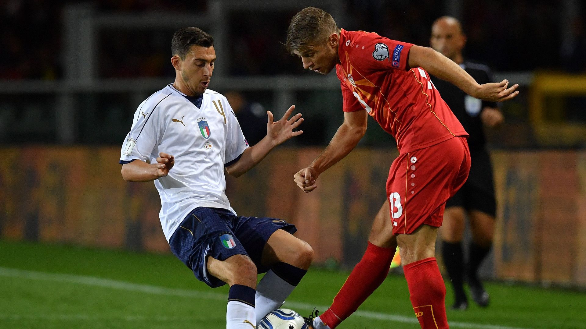 Matteo Darmian Italy Macedonia 2017