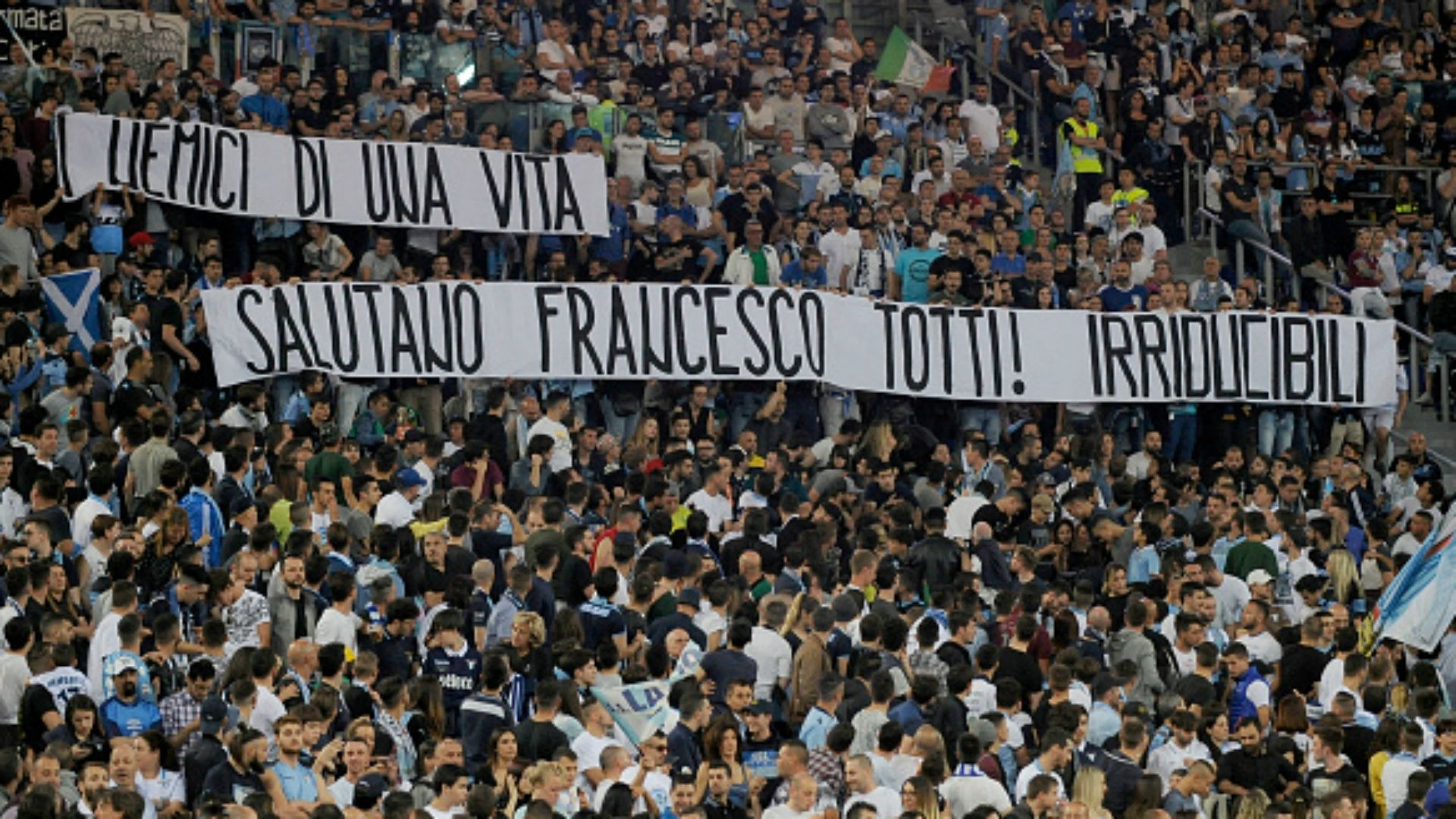 Tifosi Lazio Totti Serie A