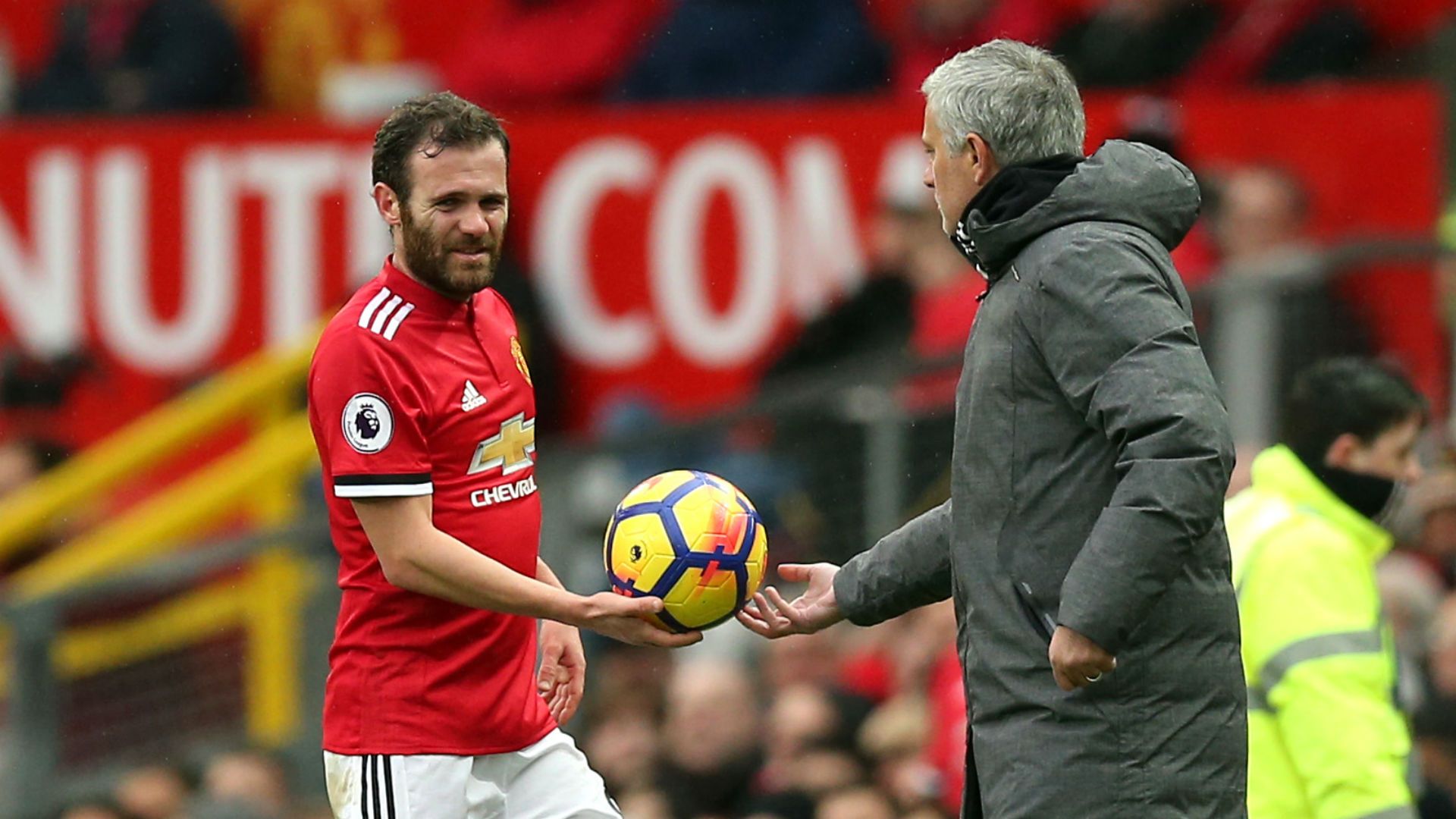 Juan Mata Jose Mourinho