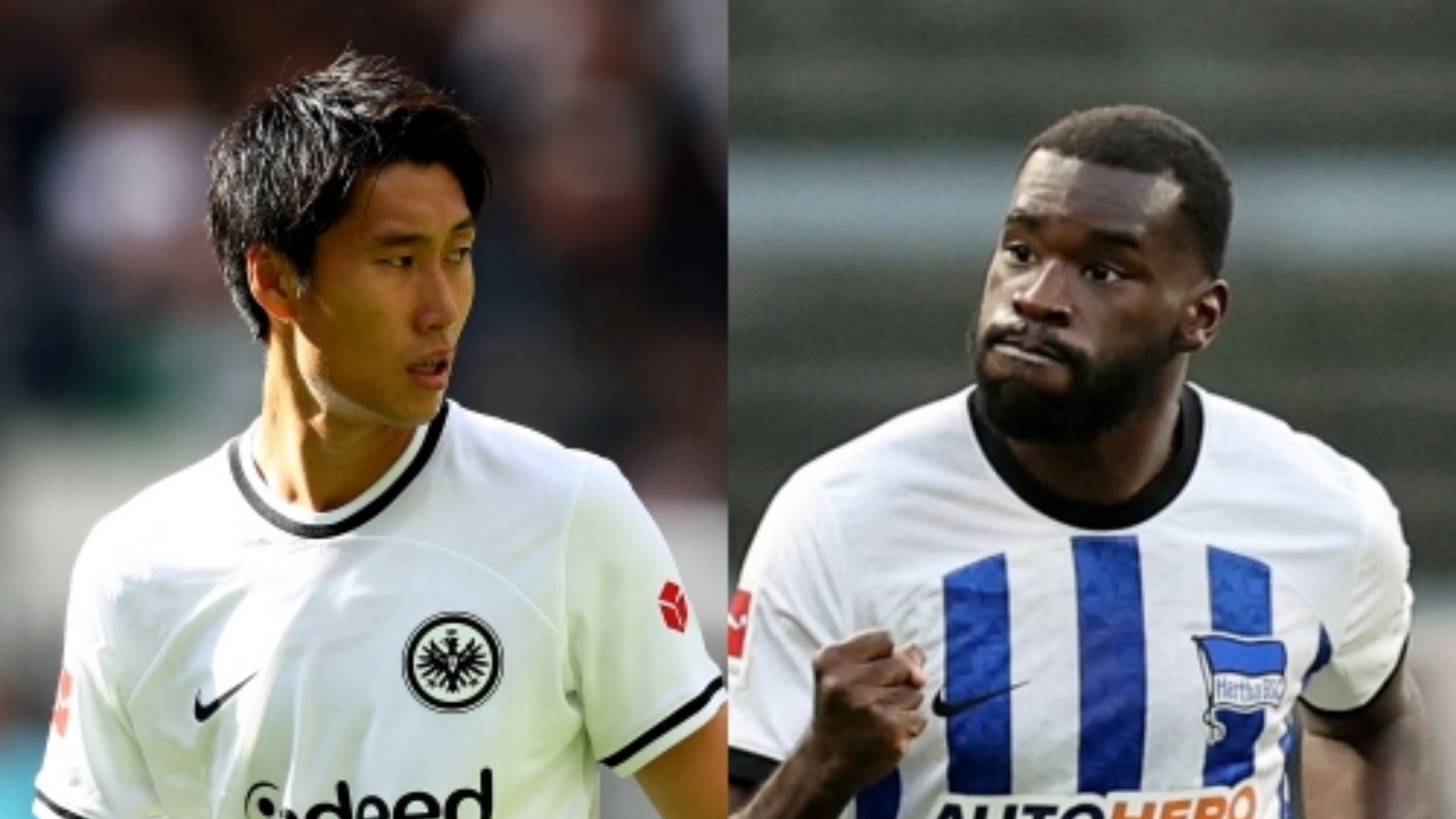 Daichi Kamada Frankfurt Wilfried Kanga Hertha BSC