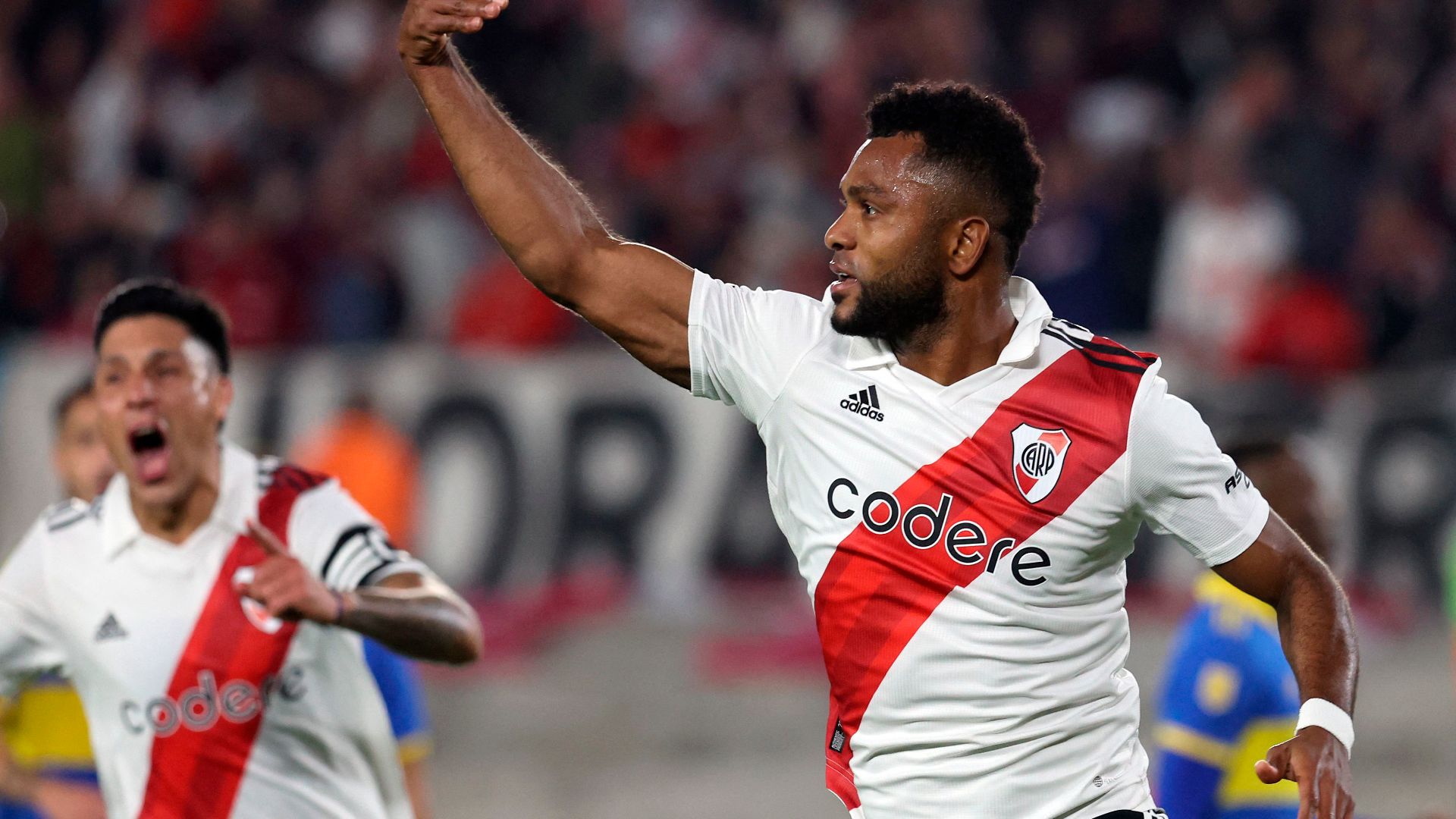 miguel borja enzo perez river boca torneo binance 07052023