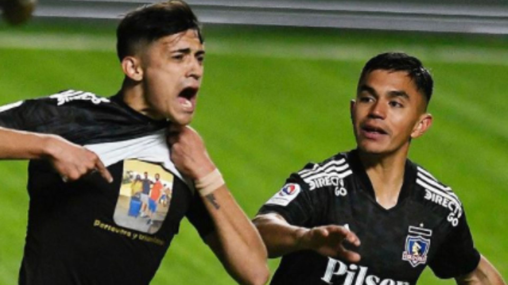 Pablo Solari y Vicente Pizarro 010821 Colo Colo vs. Melipilla