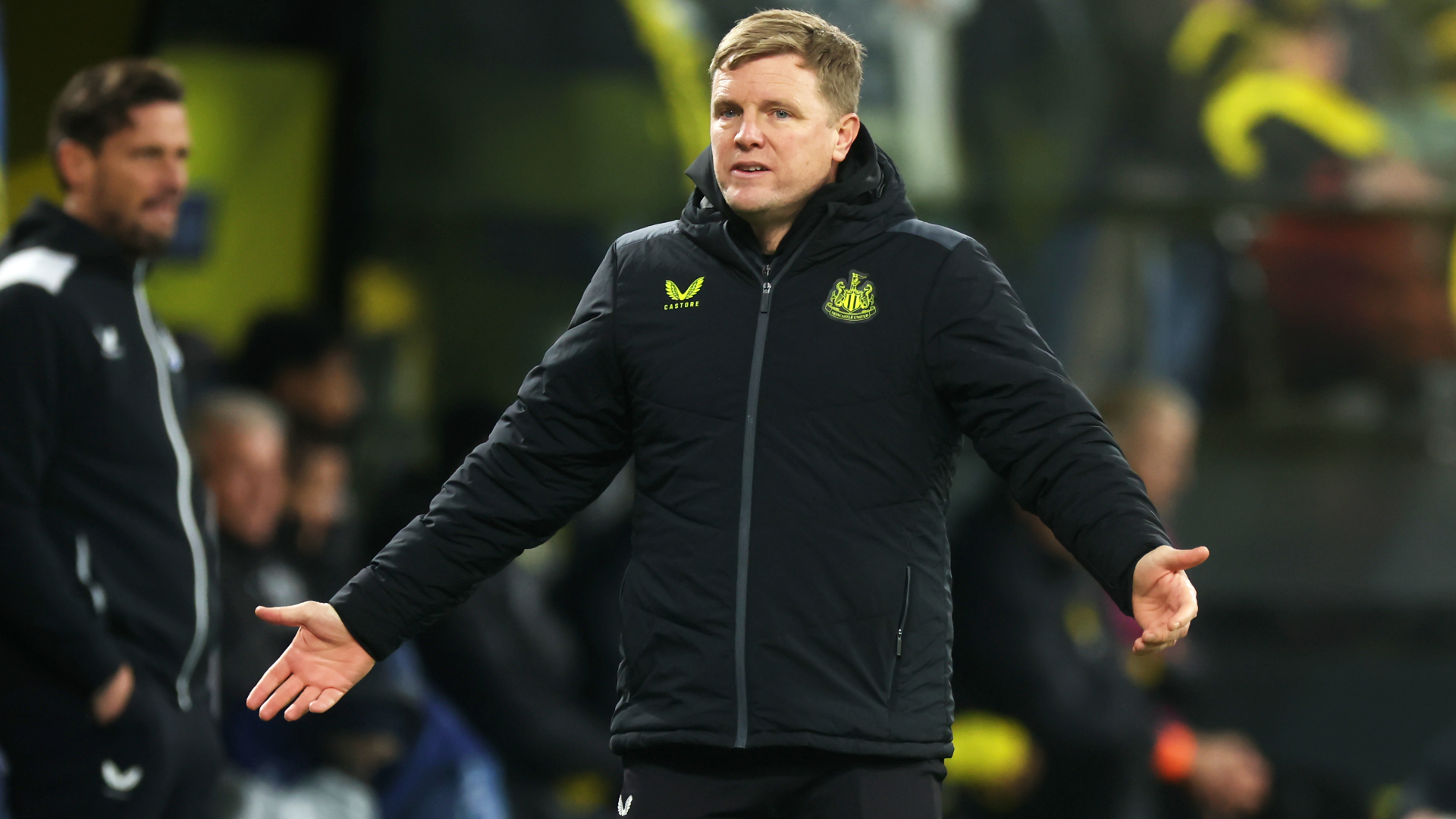 Dortmund protest Eddie Howe