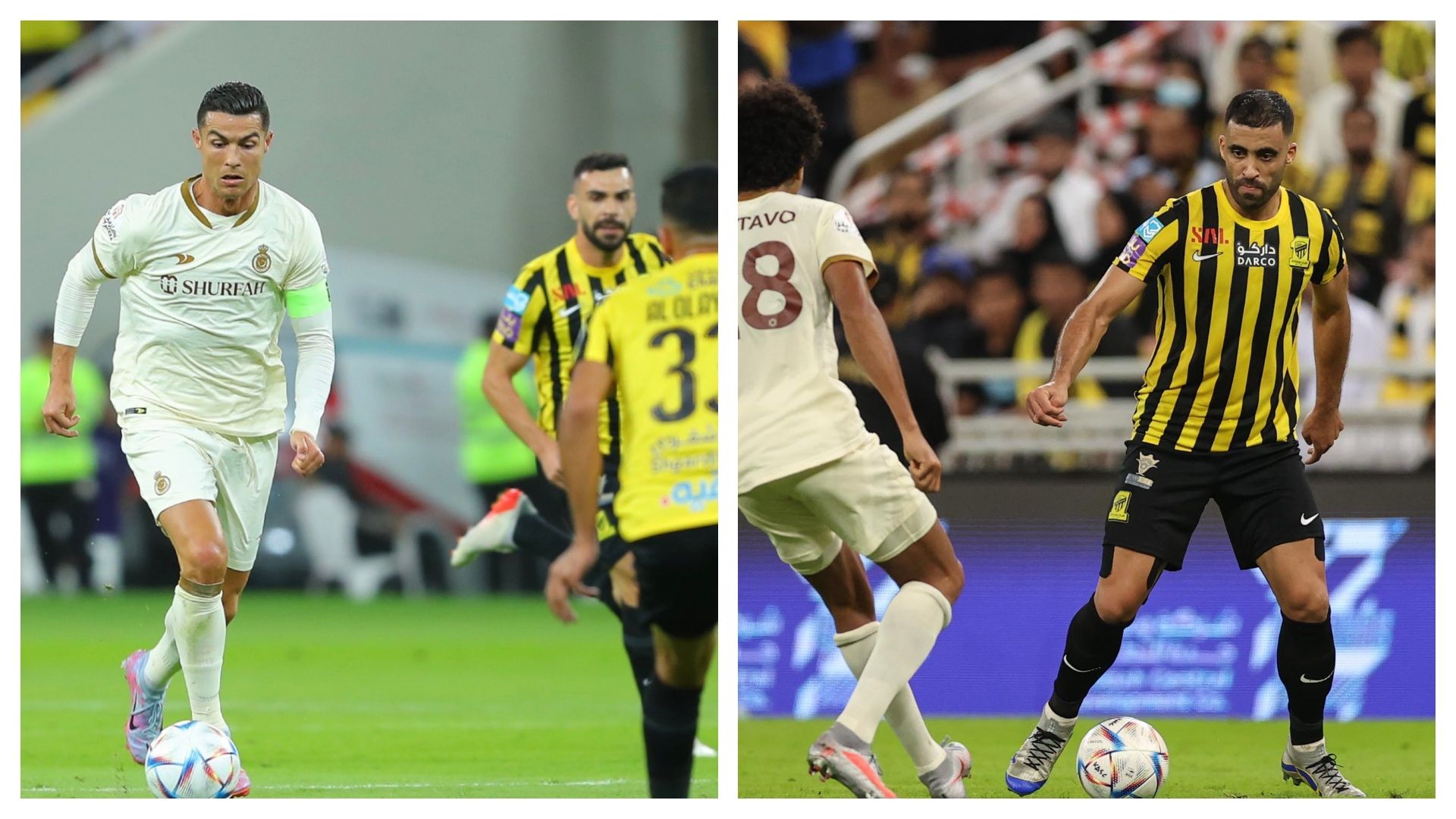 Cristiano Ronaldo - Abderrazak Hamdallah - Ittihad - Nassr 2023