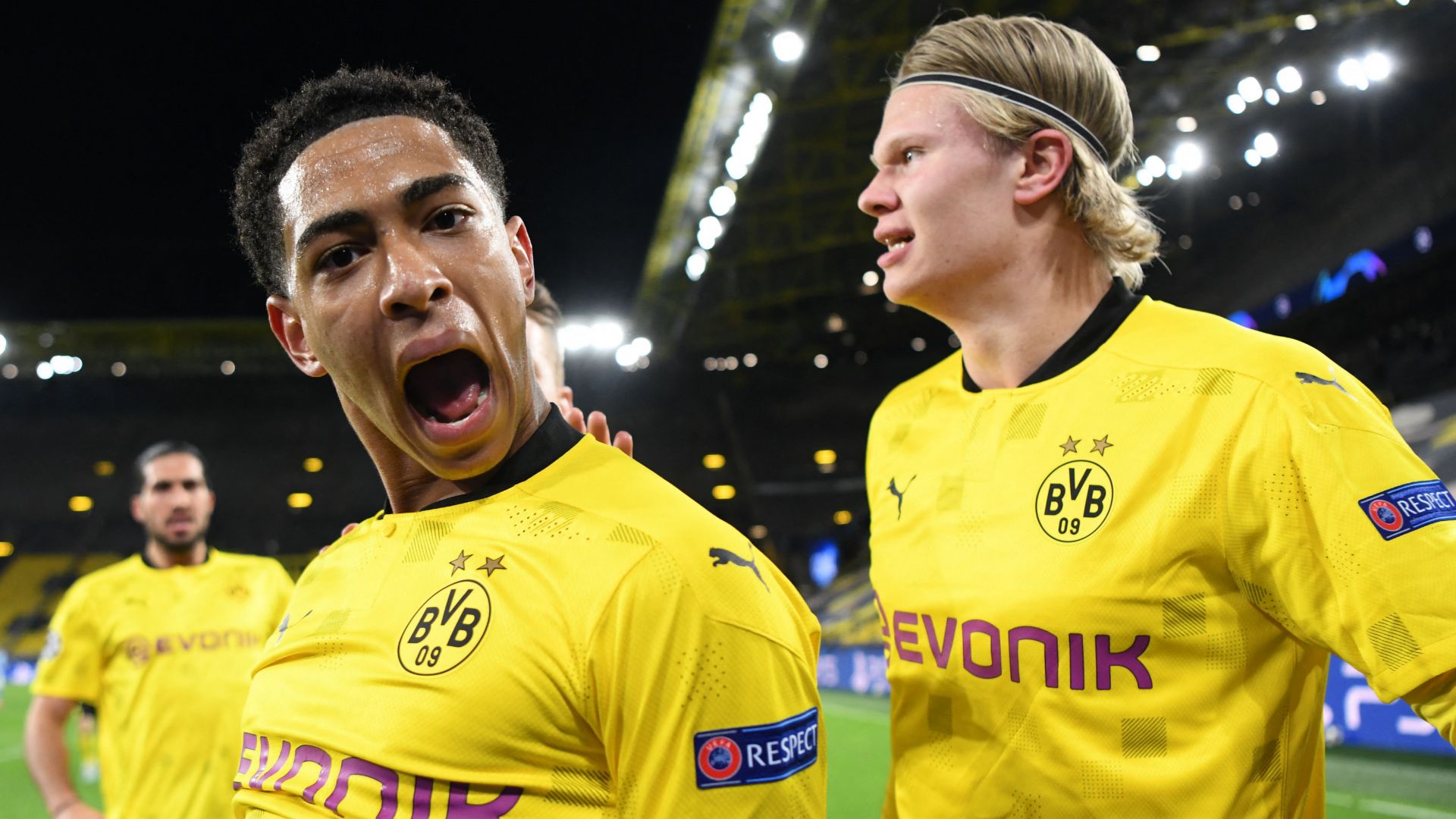 Jude Bellingham Erling Haaland Borussia Dortmund