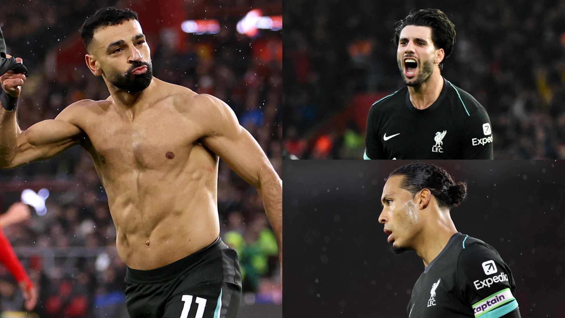Salah Szoboszlai Van Dijk Liverpool GFX